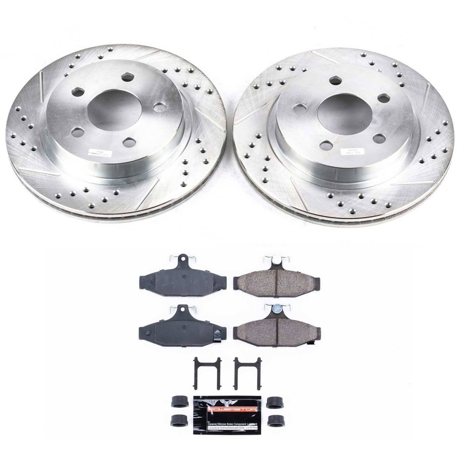 Power Stop - K1531 - Rear - Disc Brake Pad and Rotor Kit
