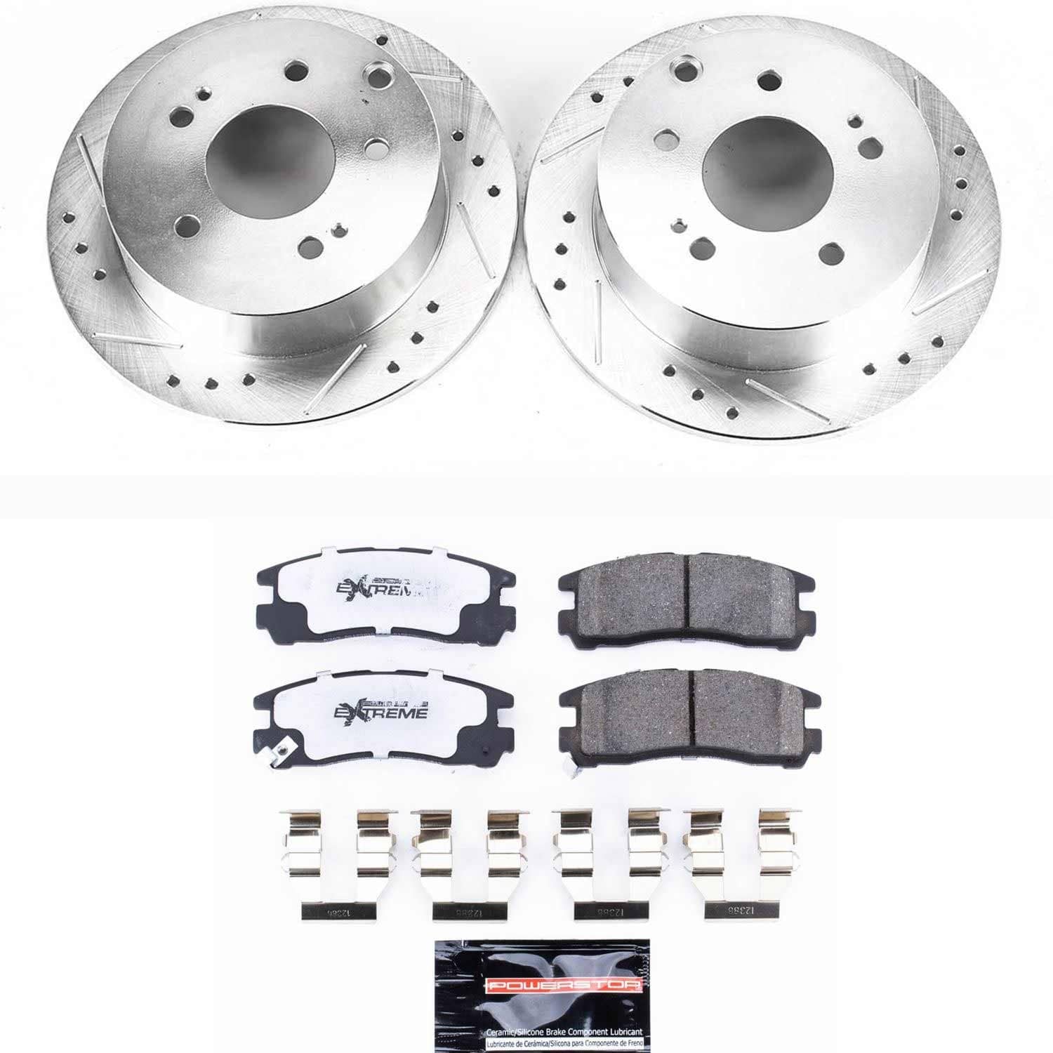 Power Stop - K155-26 - Rear - Disc Brake Pad and Rotor Kit