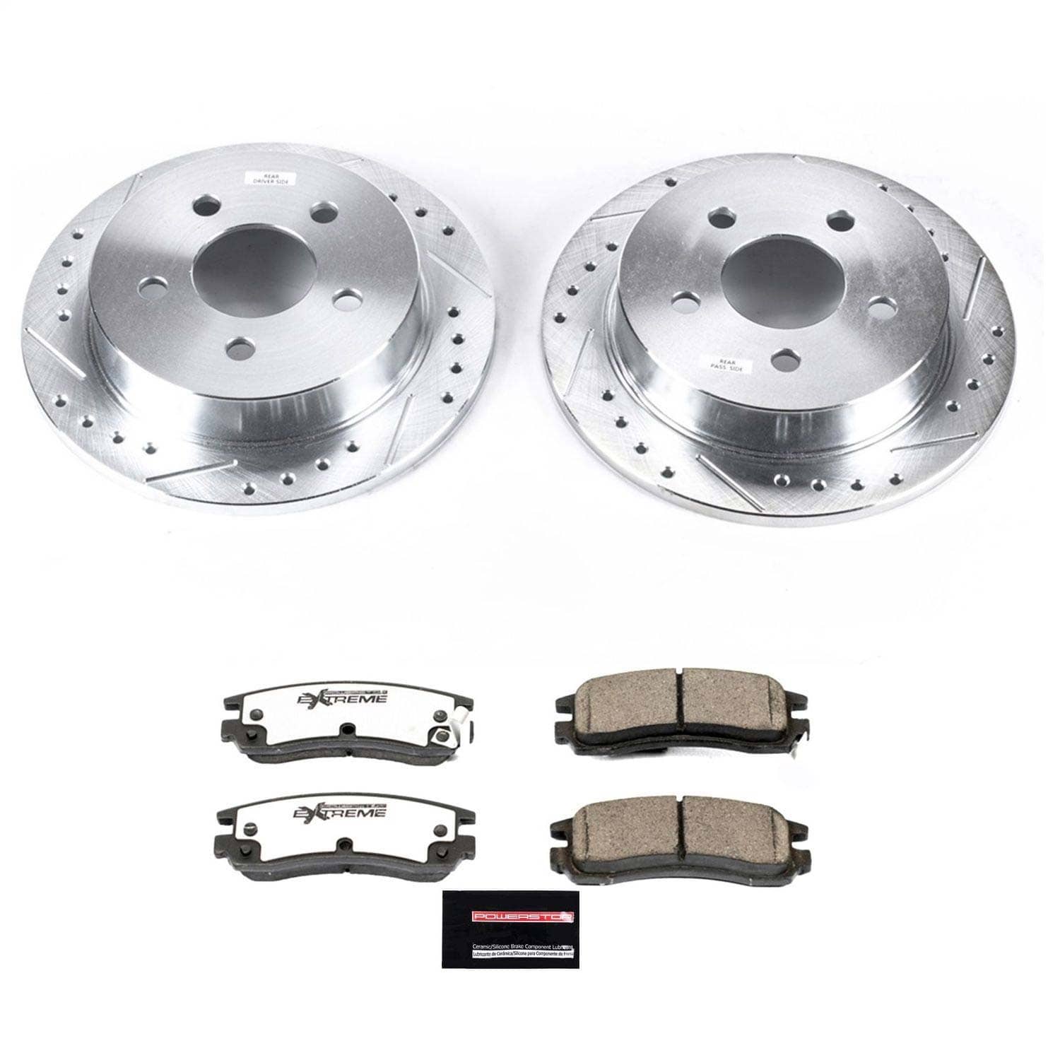 Power Stop - K1558-26 - Rear - Disc Brake Pad and Rotor Kit