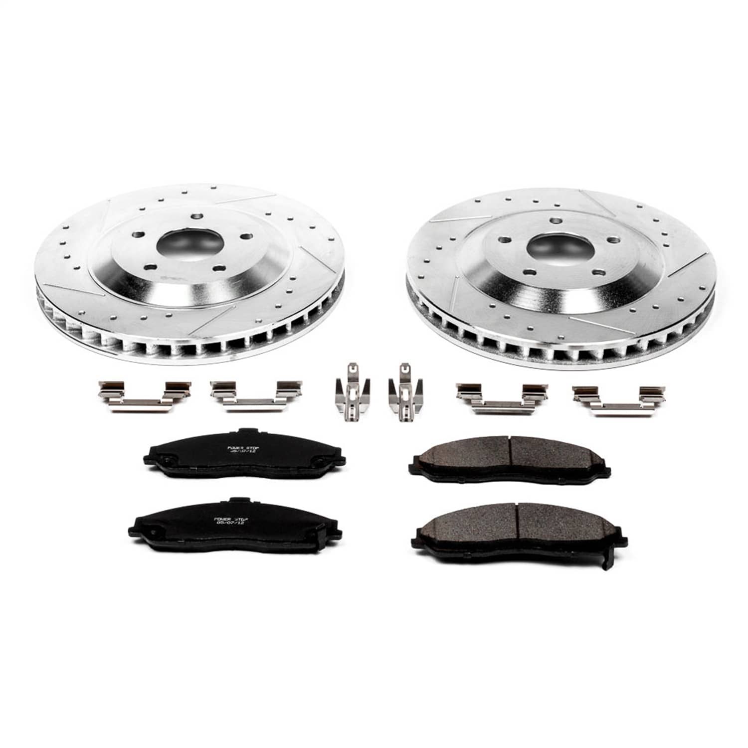 Power Stop - K1559 - Front - Disc Brake Pad and Rotor Kit