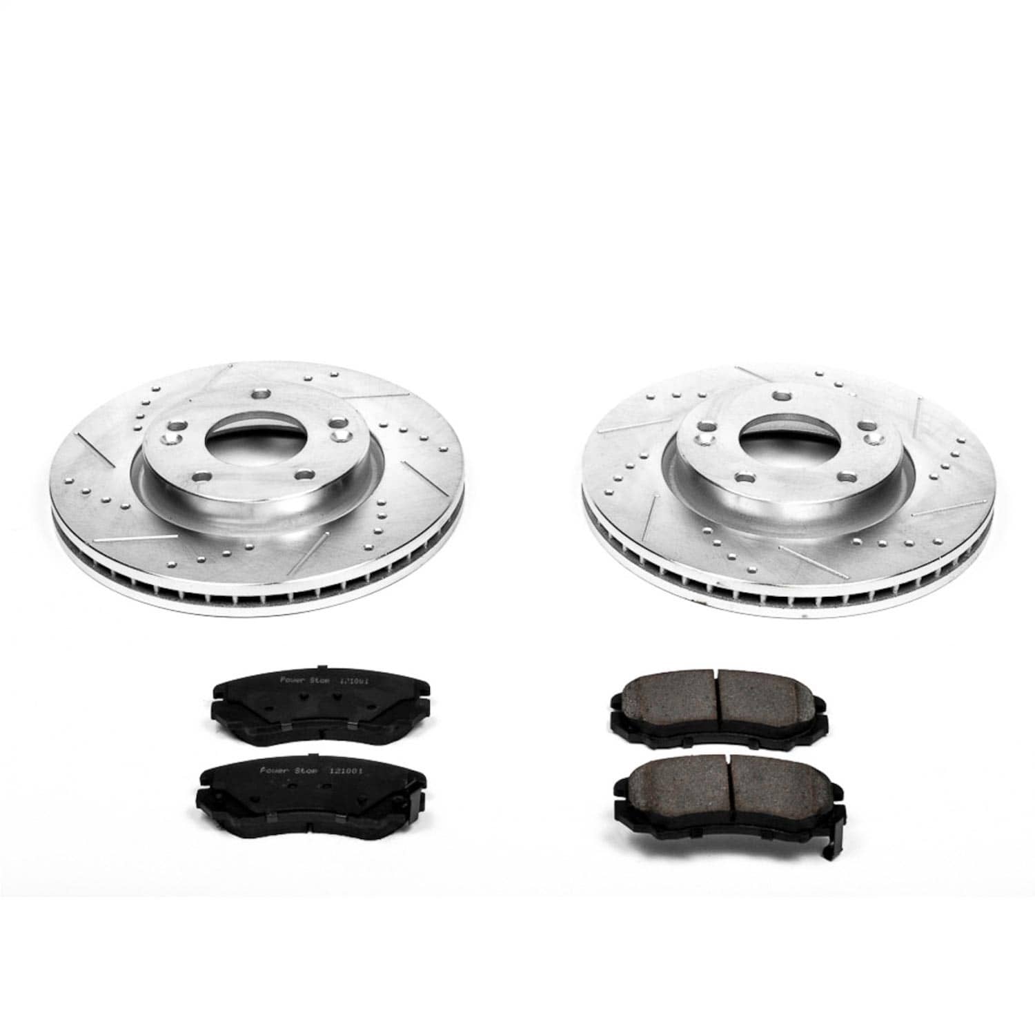 Power Stop - K165 - Front - Disc Brake Pad and Rotor Kit