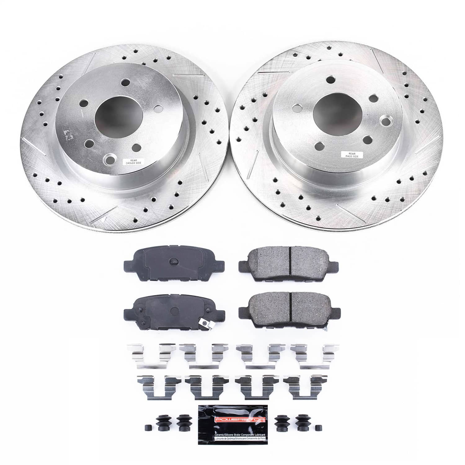 Power Stop - K179 - Rear - Disc Brake Pad and Rotor Kit