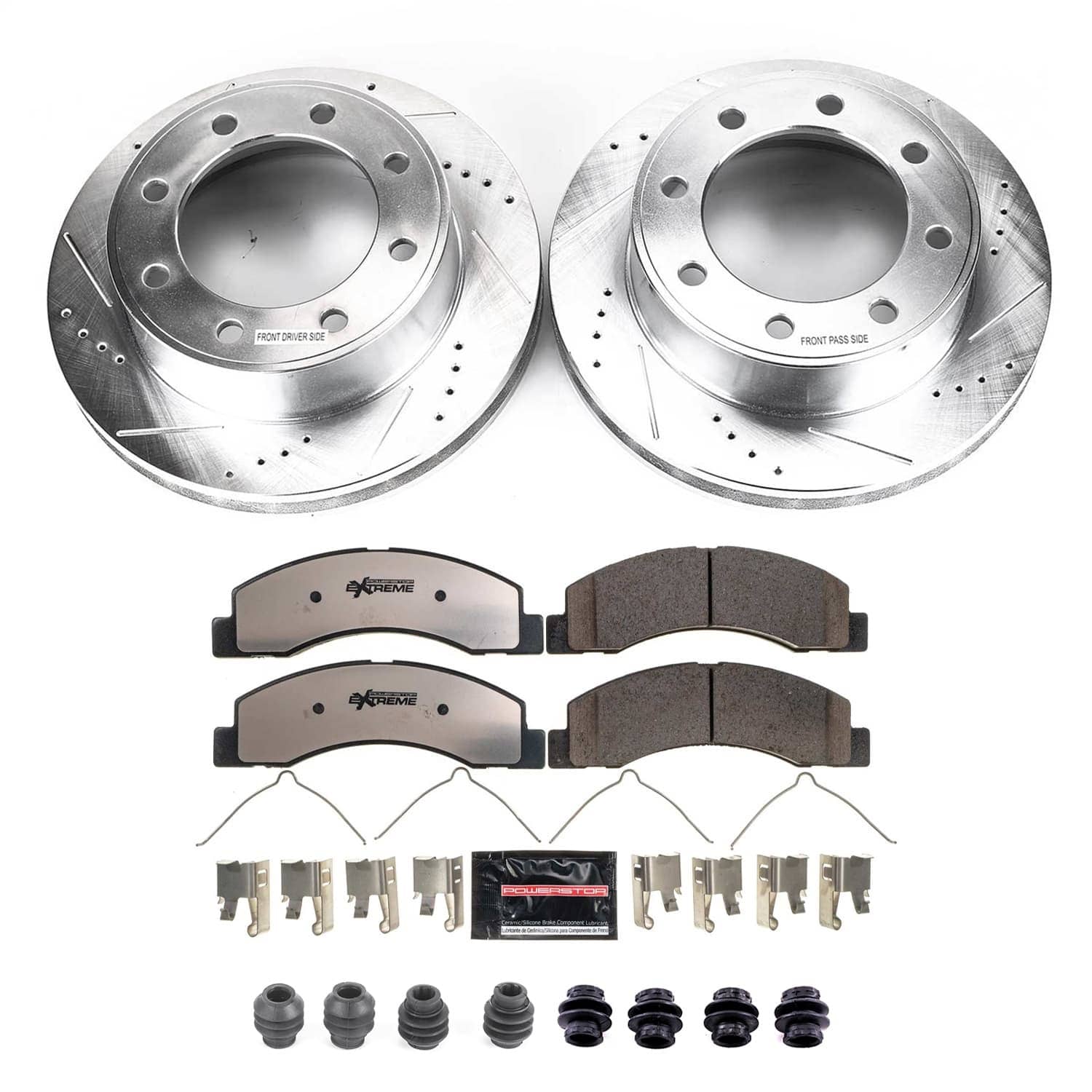 Power Stop - K1905-36 - Front - Disc Brake Pad and Rotor Kit