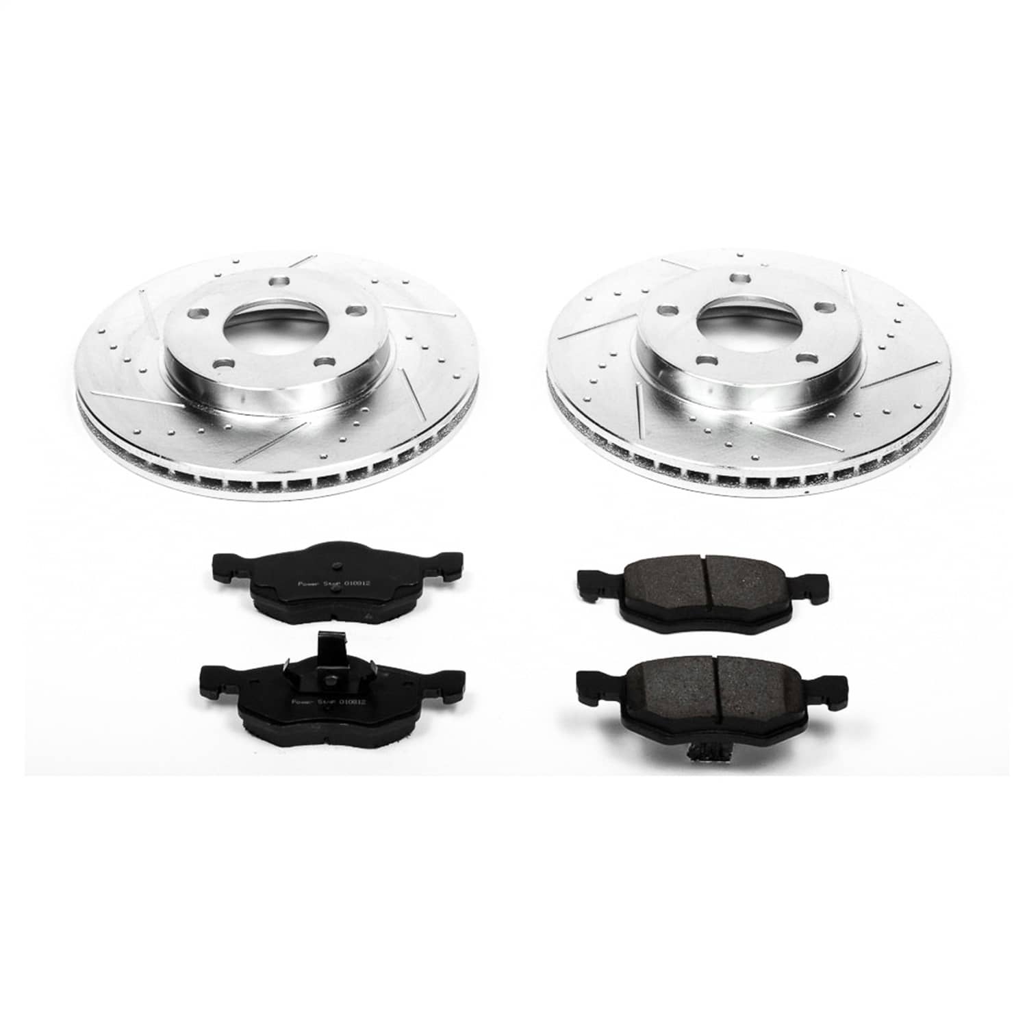 Power Stop - K1930 - Front - Disc Brake Pad and Rotor Kit