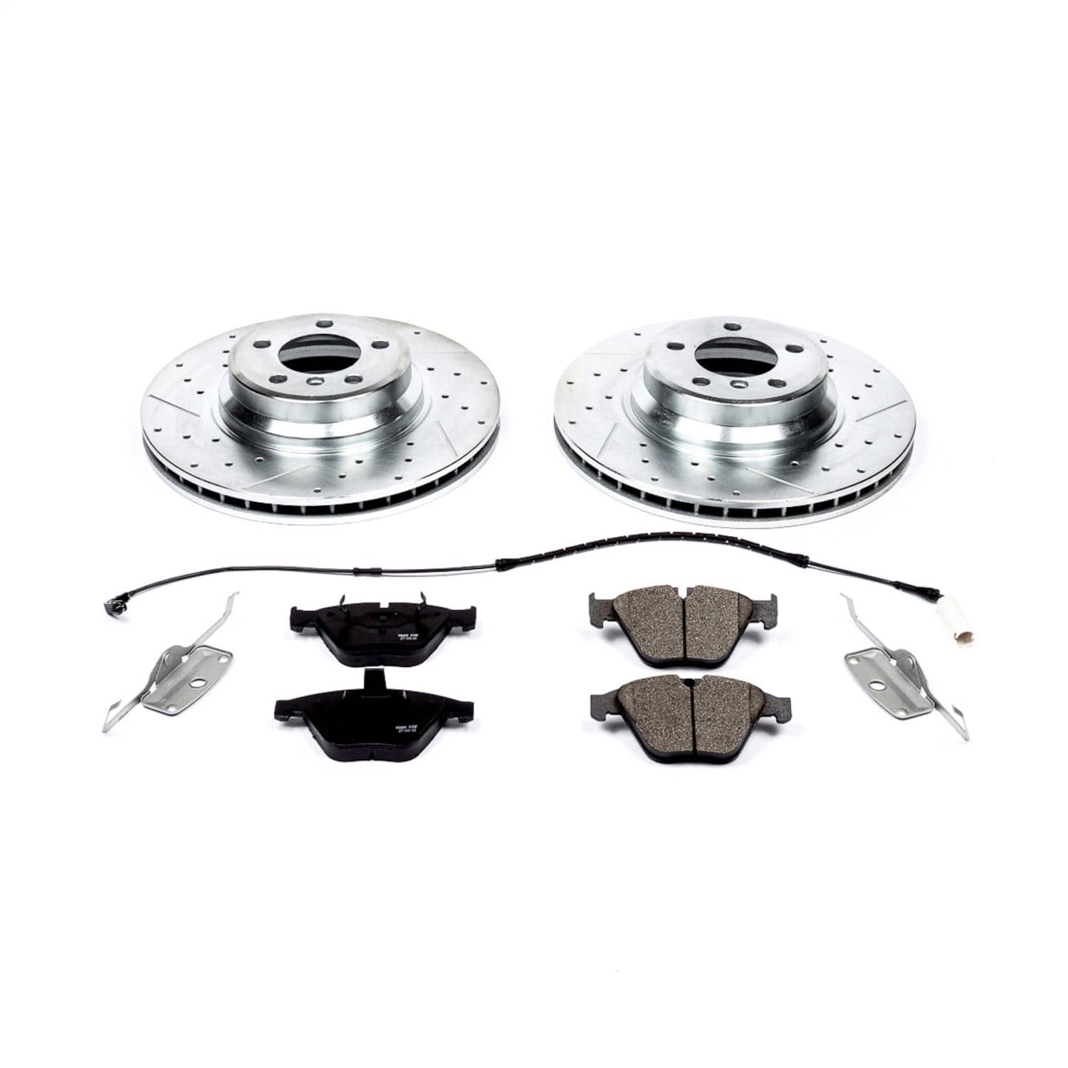 Power Stop - K2054 - Front - Disc Brake Pad and Rotor Kit