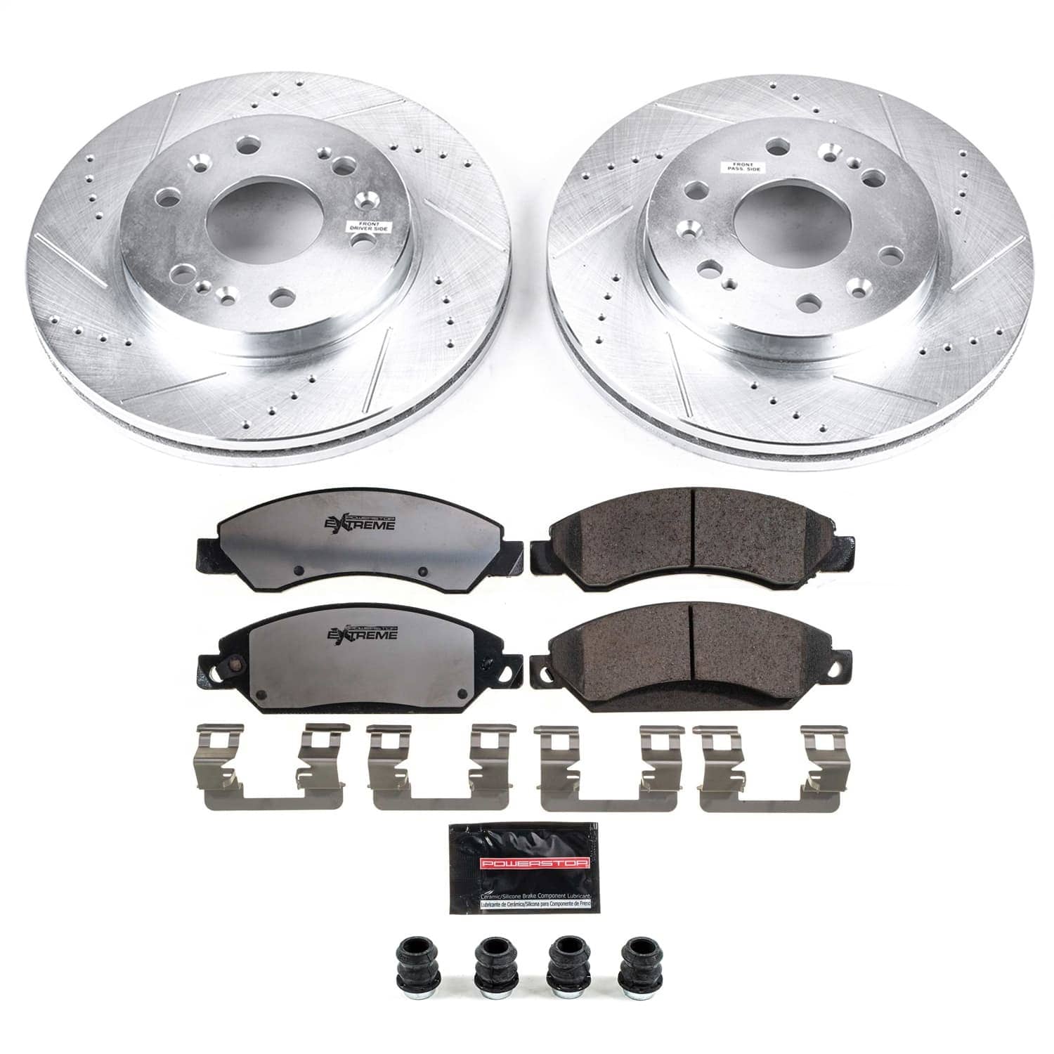 Power Stop - K2067-36 - Front - Disc Brake Pad and Rotor Kit