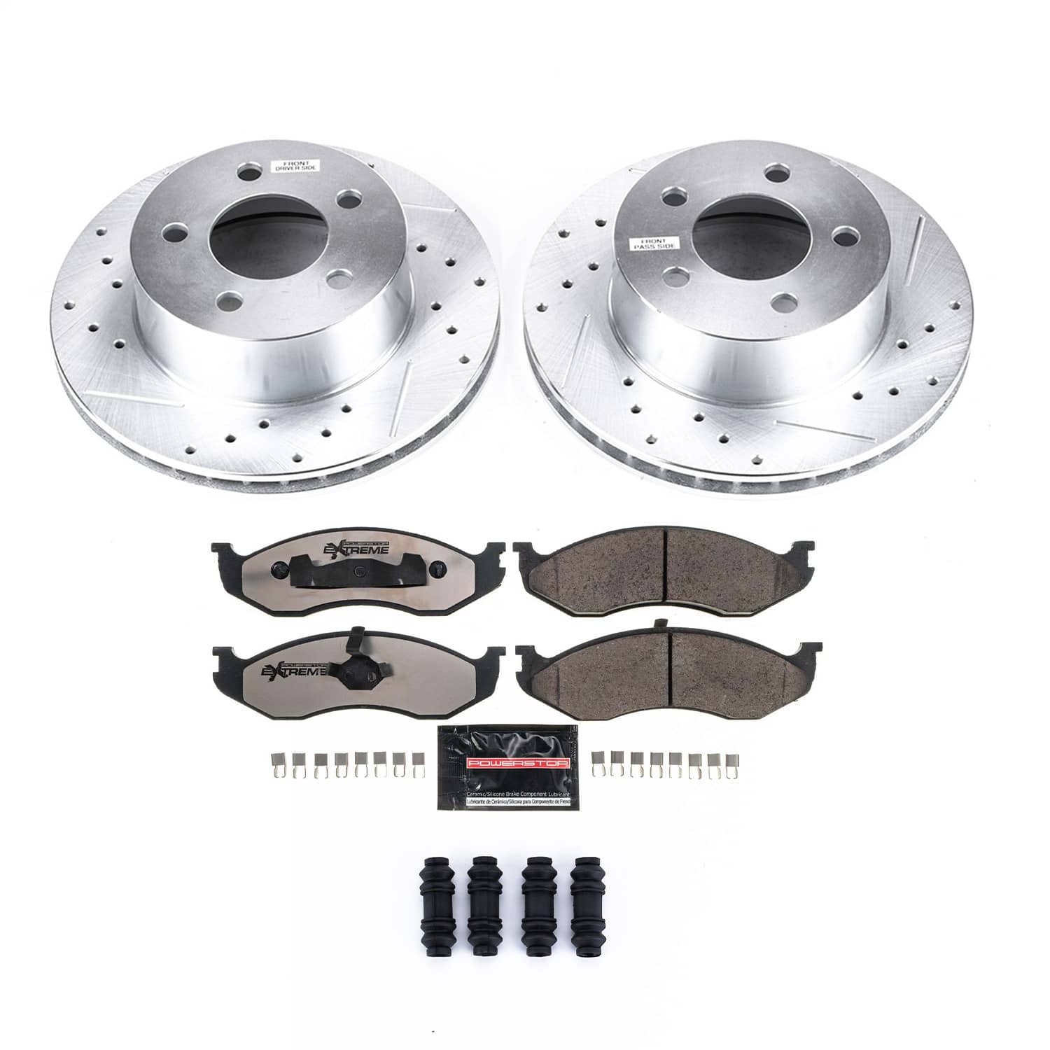 Power Stop - K2119-36 - Front - Disc Brake Pad and Rotor Kit