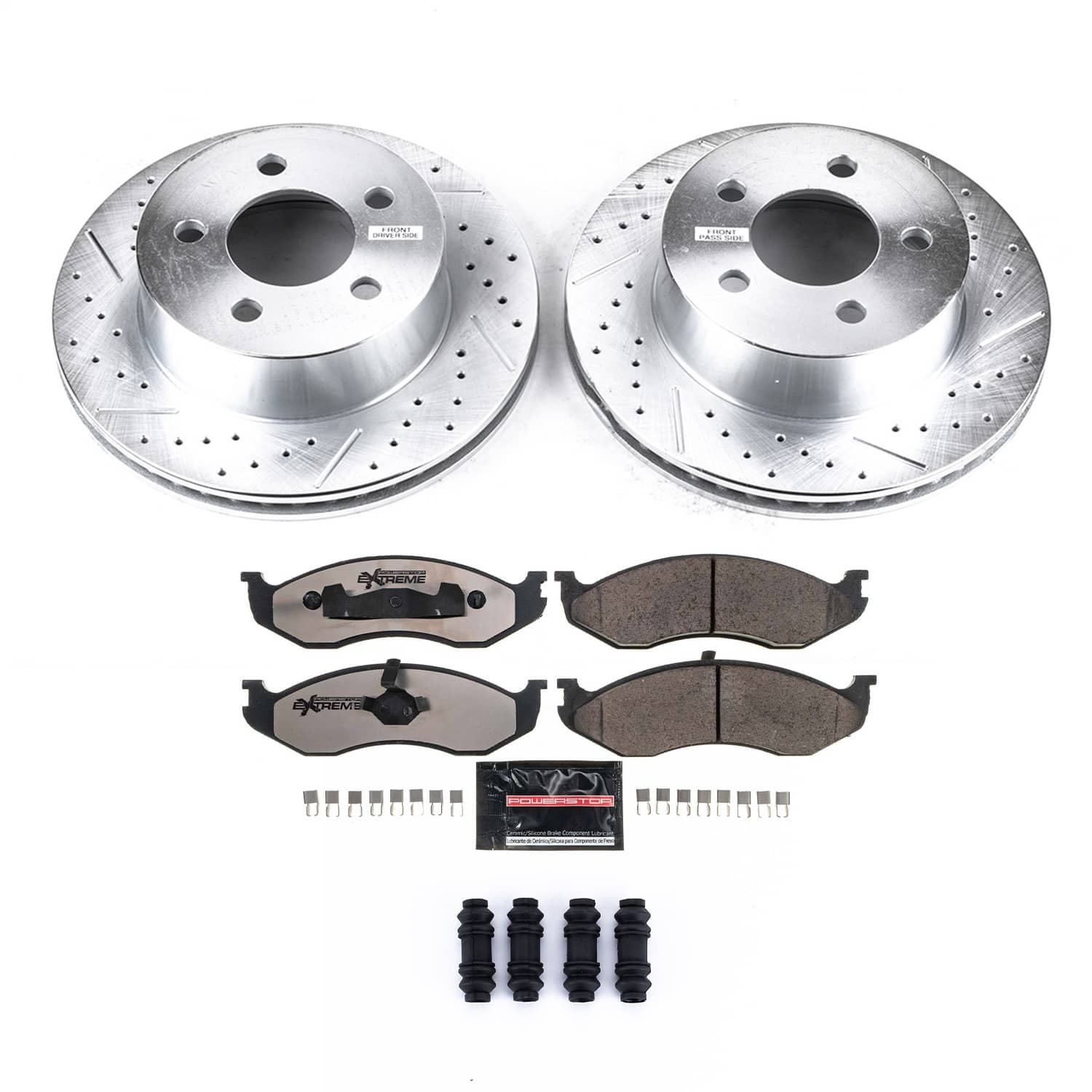 Power Stop - K2152-36 - Front - Disc Brake Pad and Rotor Kit