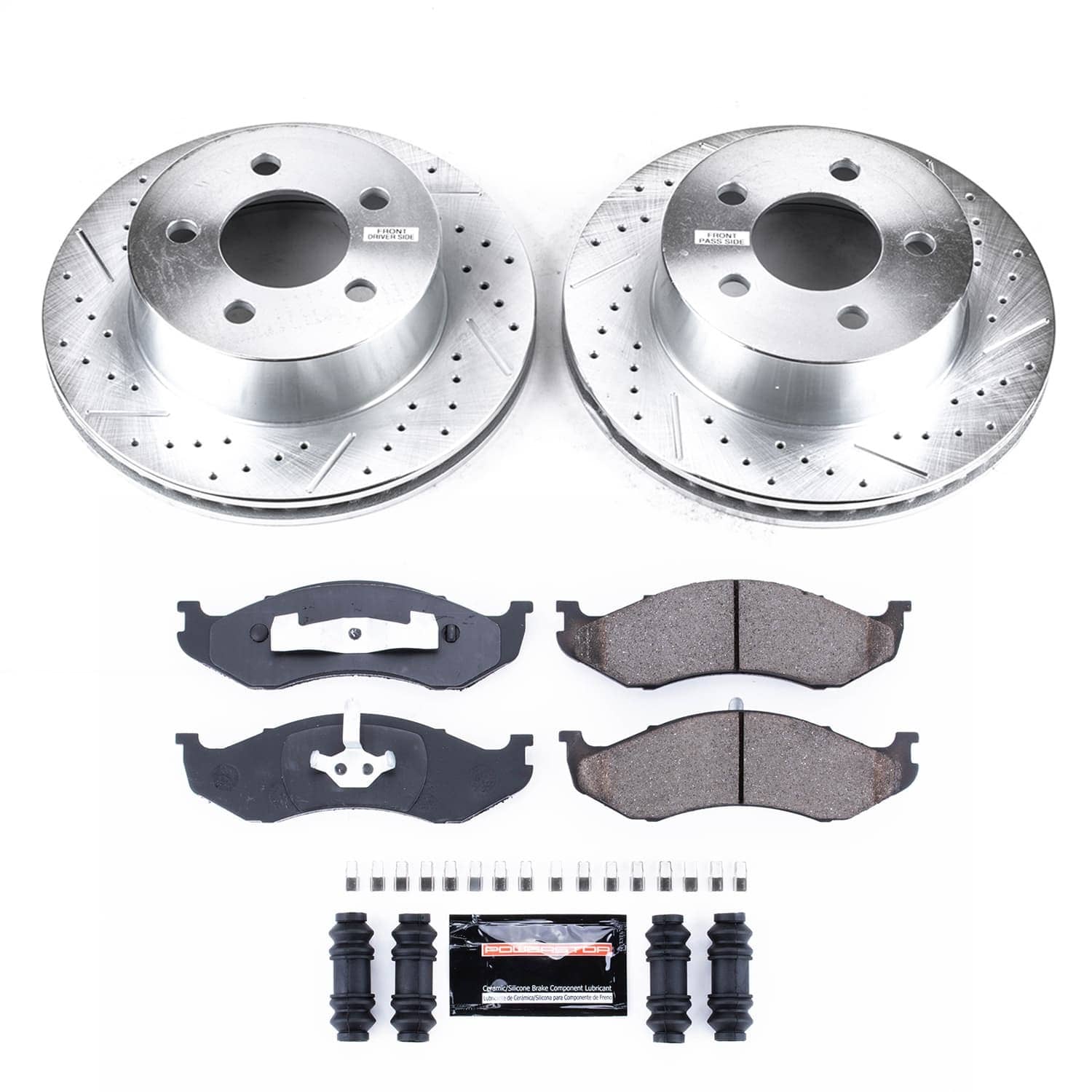 Power Stop - K2152 - Front - Disc Brake Pad and Rotor Kit