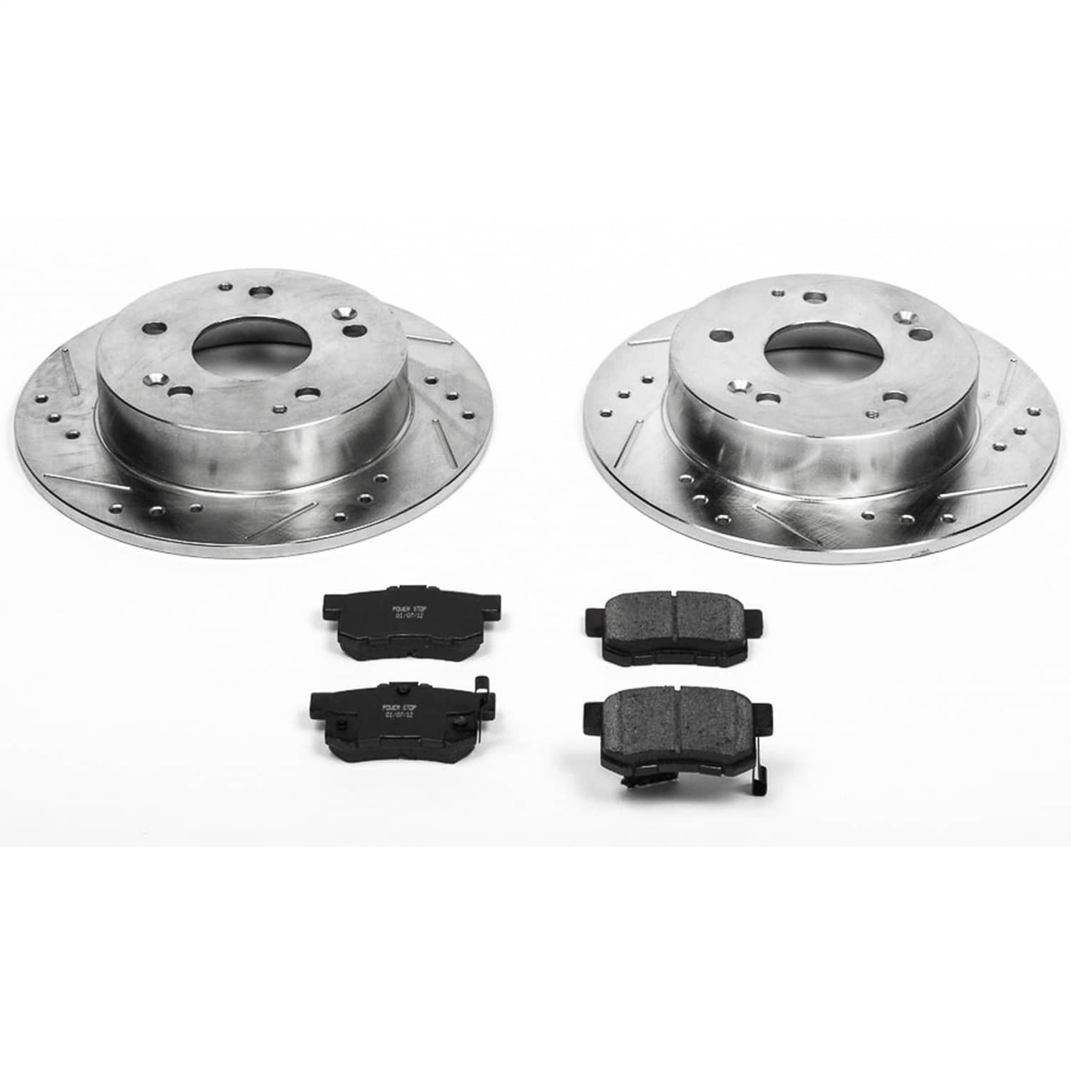 Power Stop - K2270 - Rear - Disc Brake Pad and Rotor Kit