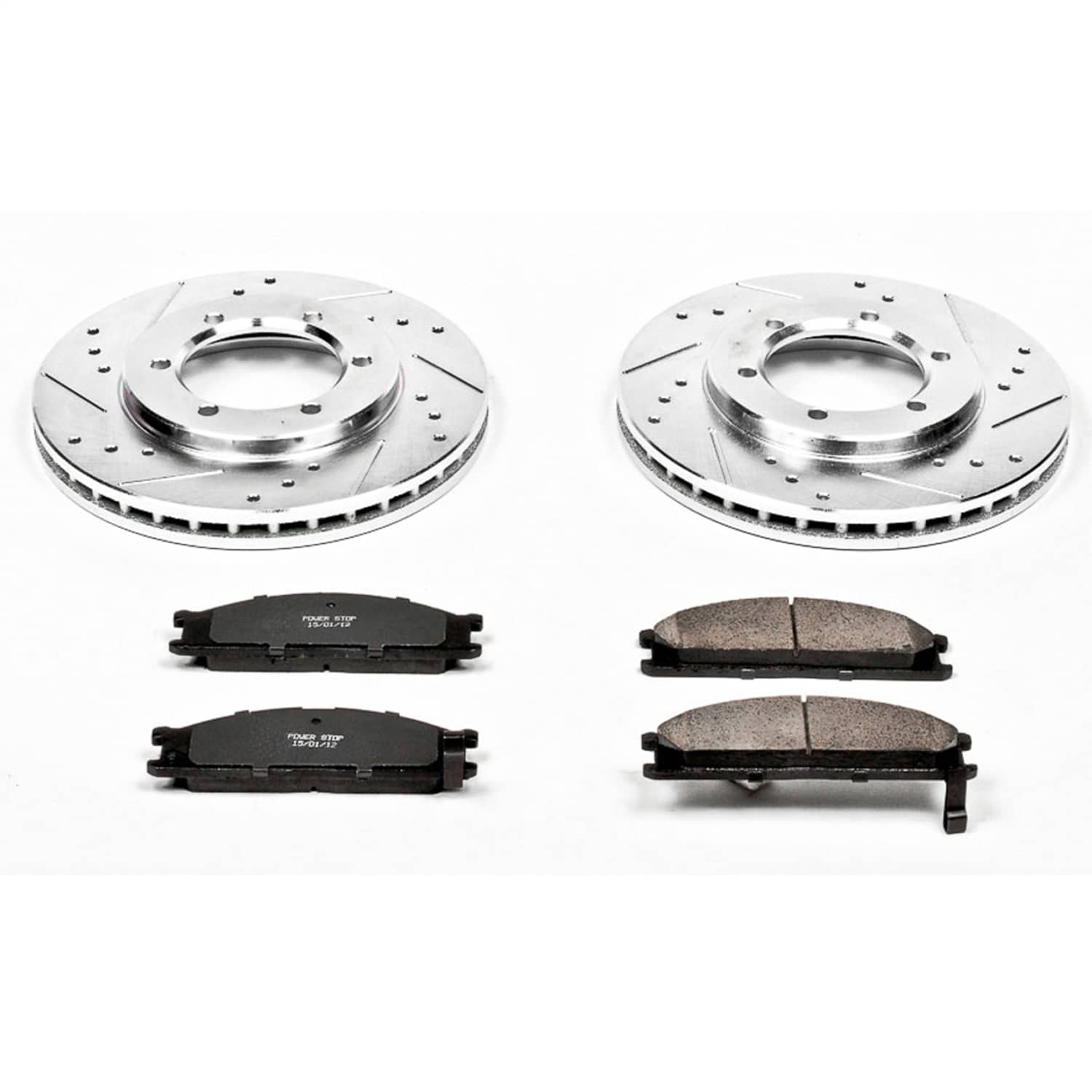 Power Stop - K2278 - Front - Disc Brake Pad and Rotor Kit
