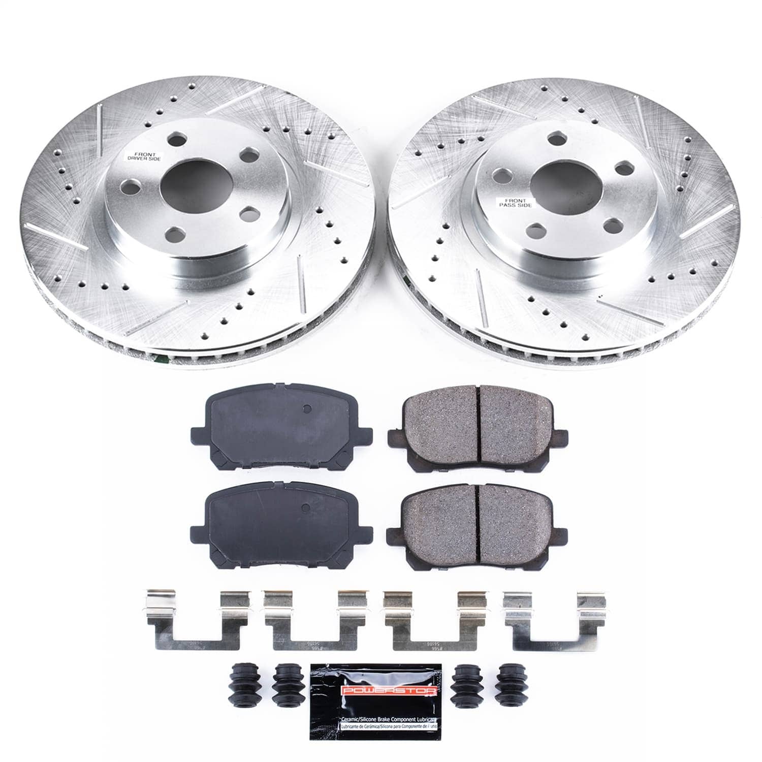 Power Stop - K2316 - Front - Disc Brake Pad and Rotor Kit