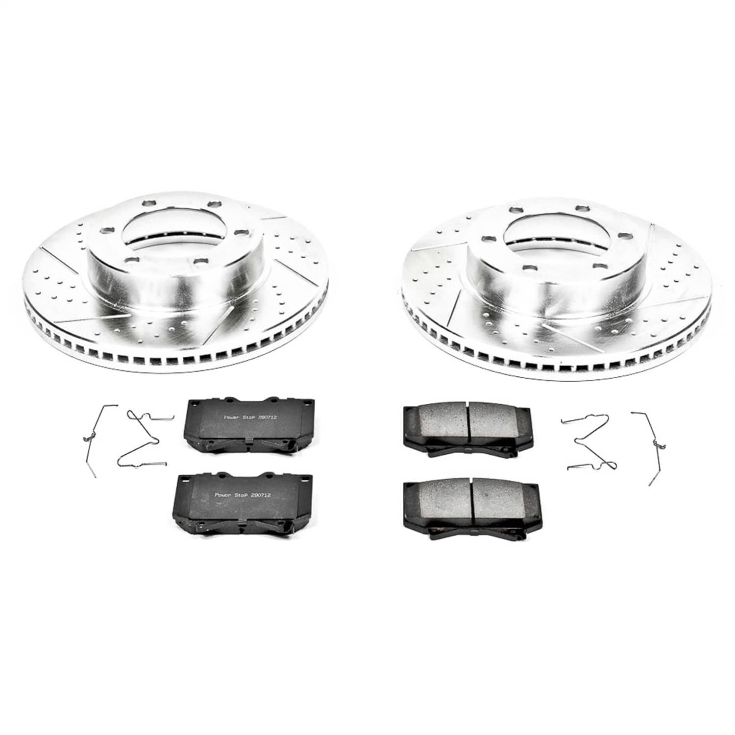 Power Stop - K2323 - Front - Disc Brake Pad and Rotor Kit