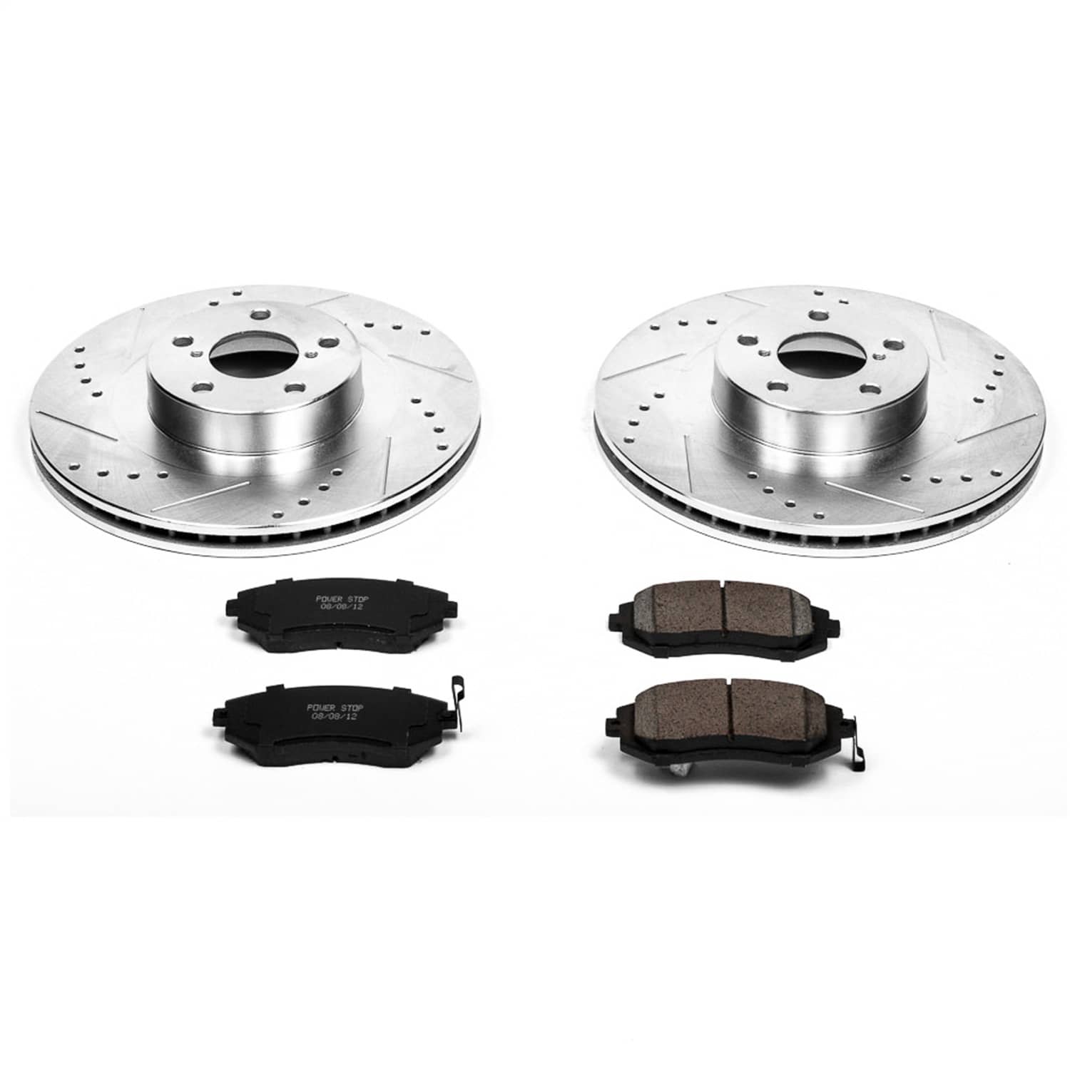 Power Stop - K2373 - Front - Disc Brake Pad and Rotor Kit