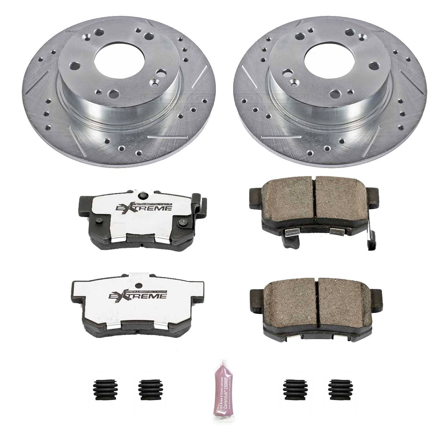 Power Stop - K2391-26 - Rear - Disc Brake Pad and Rotor Kit