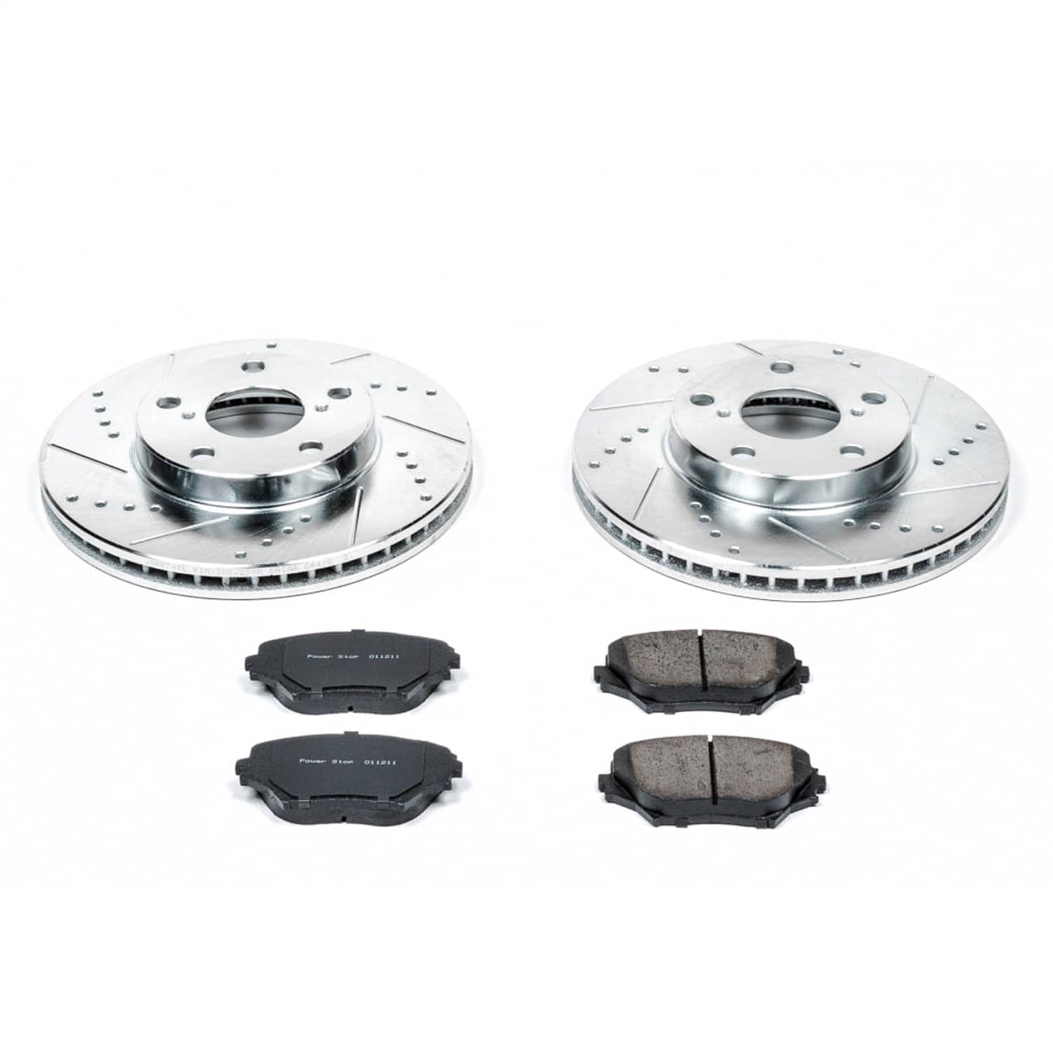 Power Stop - K2419 - Front - Disc Brake Pad and Rotor Kit
