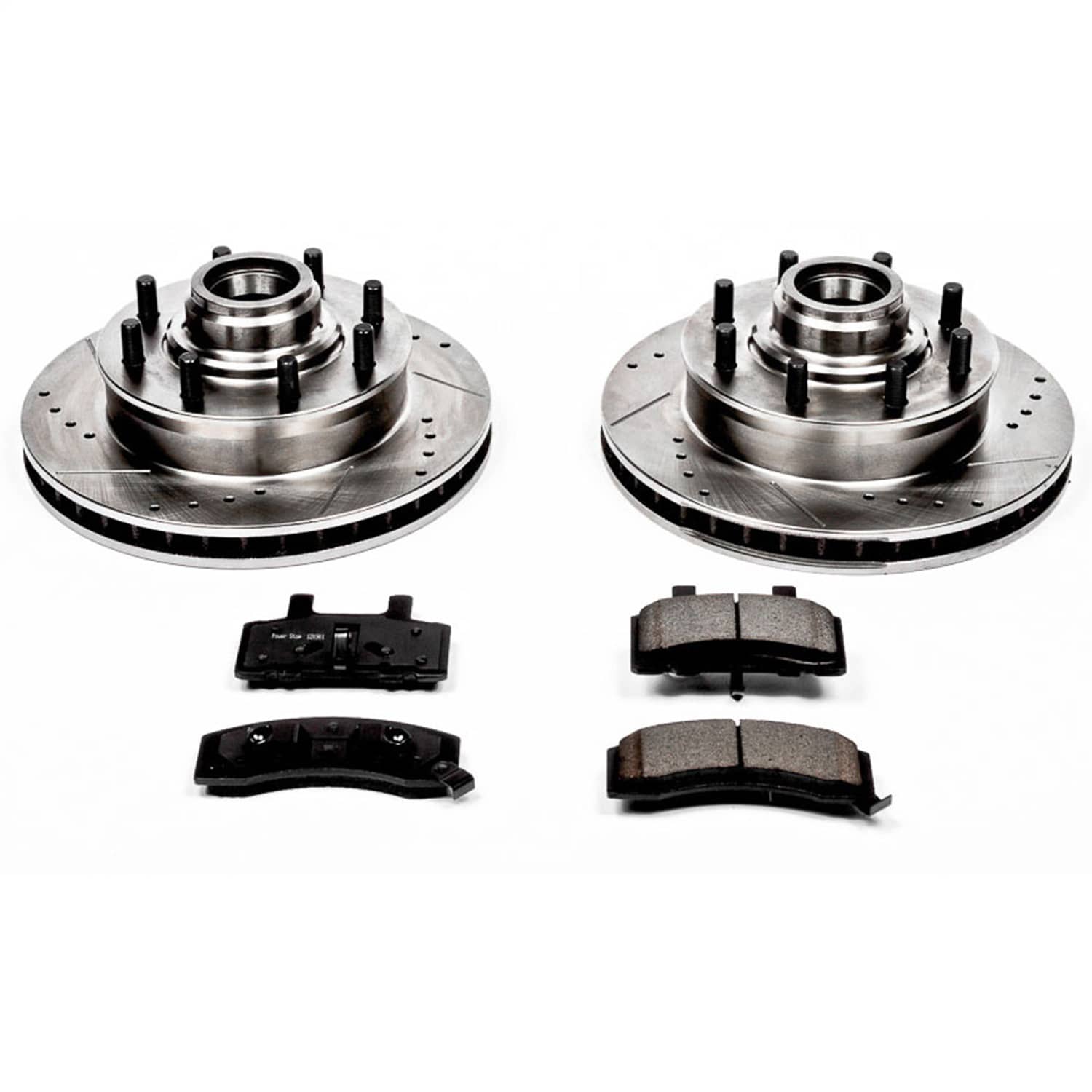 Power Stop - K2947 - Front - Disc Brake Pad and Rotor Kit