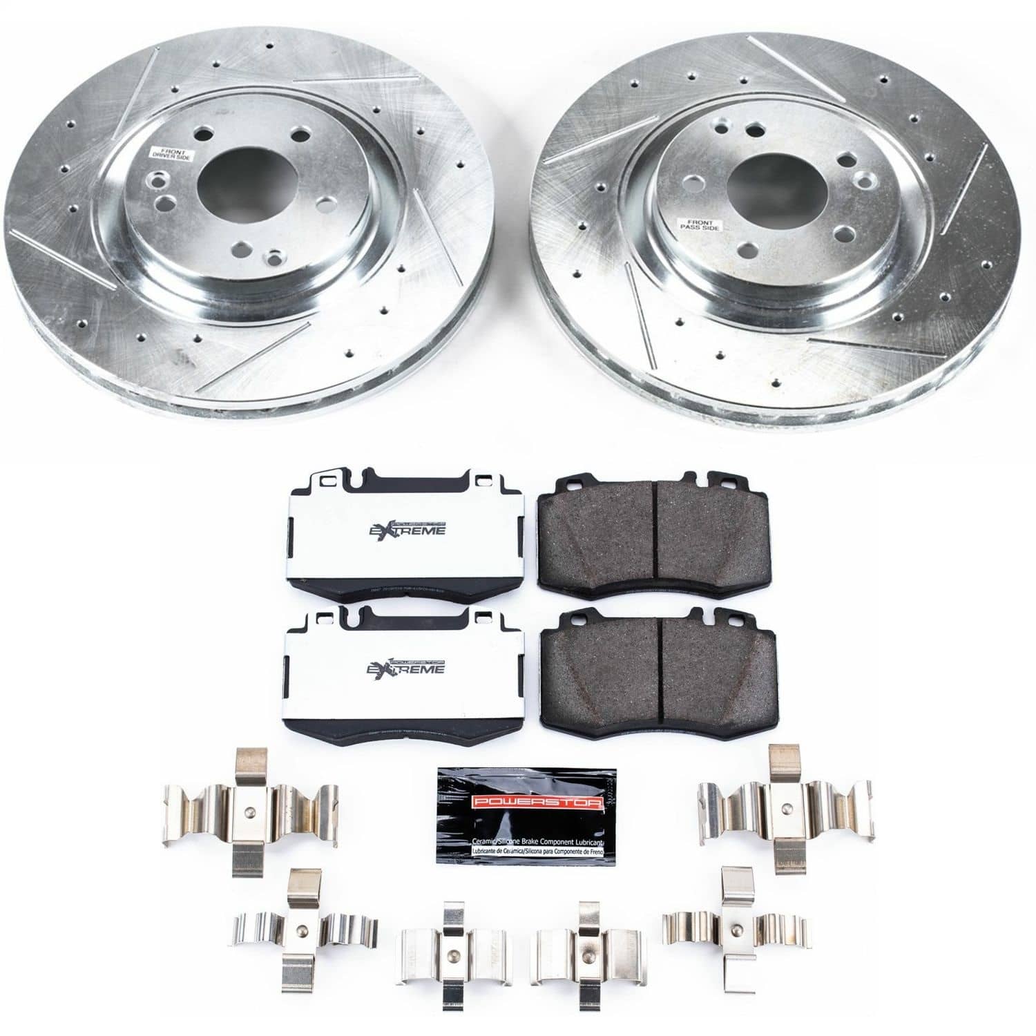 Power Stop - K2950-26 - Front - Disc Brake Pad and Rotor Kit