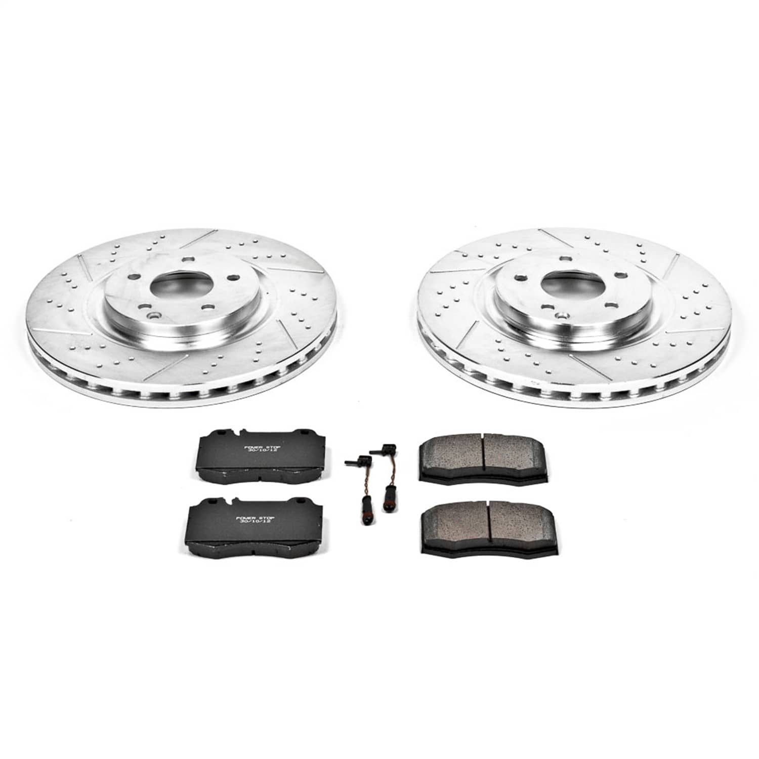 Power Stop - K2950 - Front - Disc Brake Pad and Rotor Kit