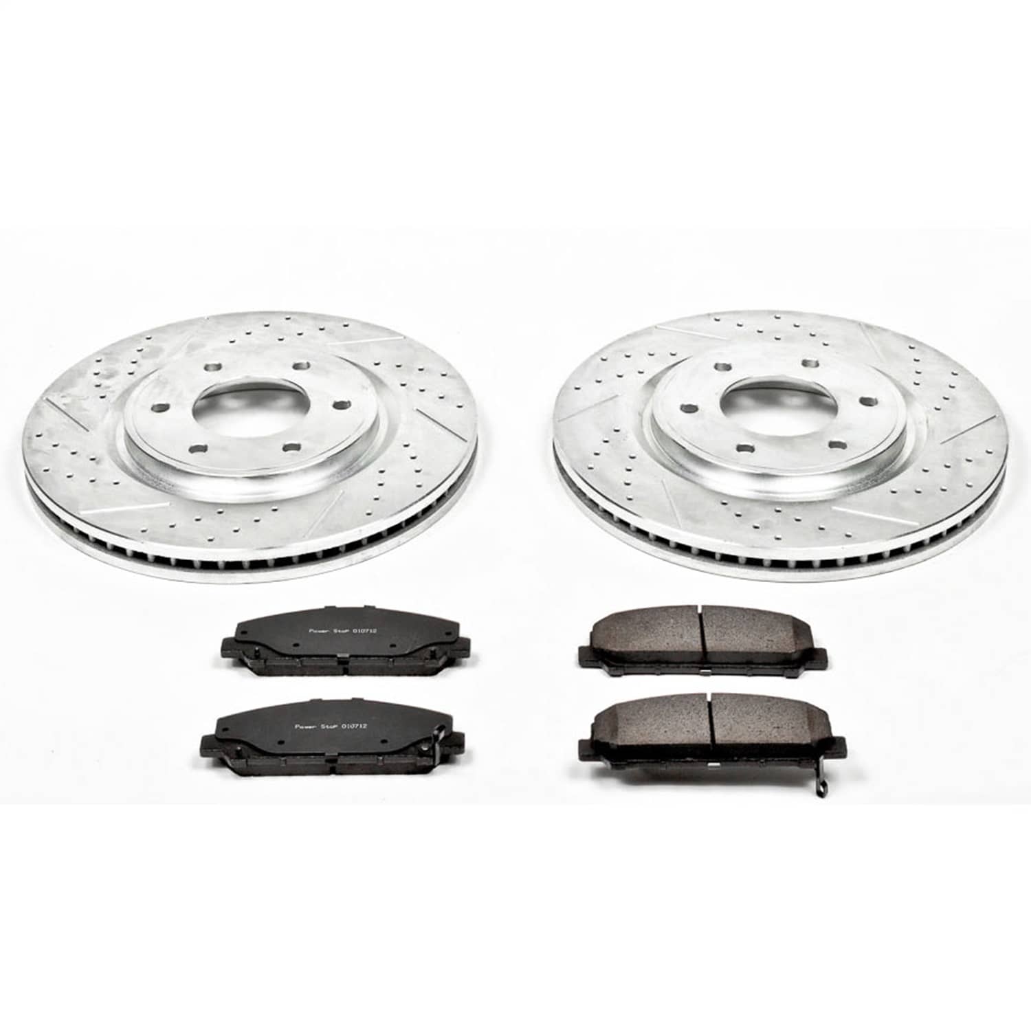 Power Stop - K2961 - Front - Disc Brake Pad and Rotor Kit