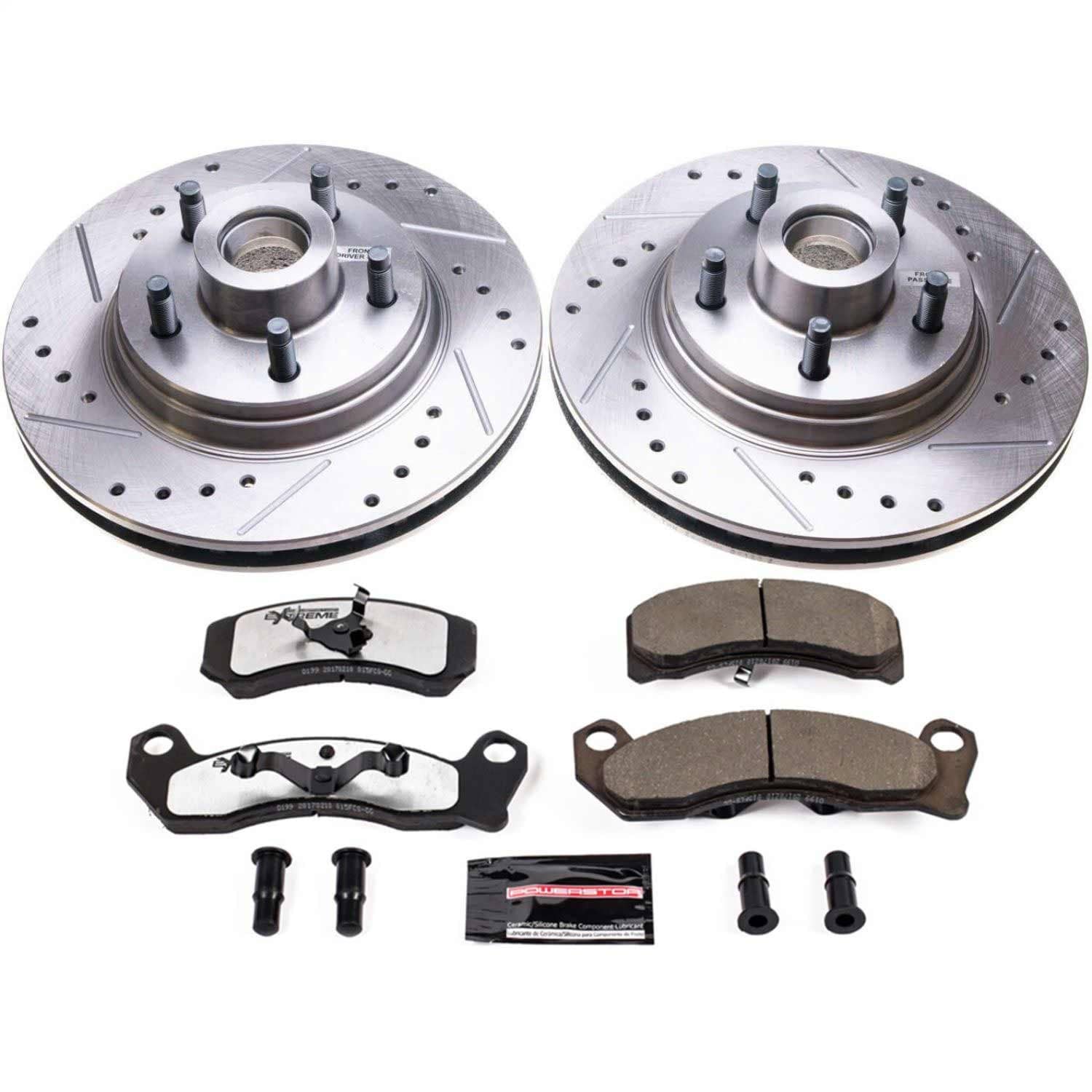 Power Stop - K3089-26 - Front - Disc Brake Pad and Rotor Kit