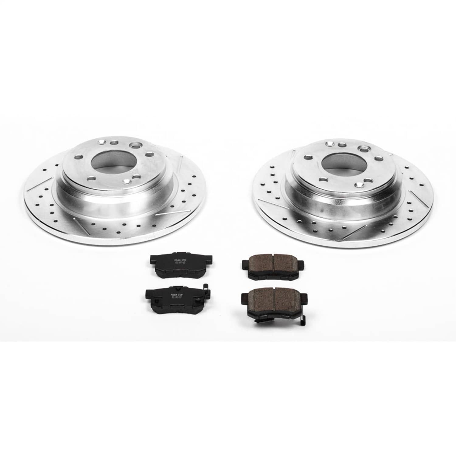 Power Stop - K3154 - Rear - Disc Brake Pad and Rotor Kit