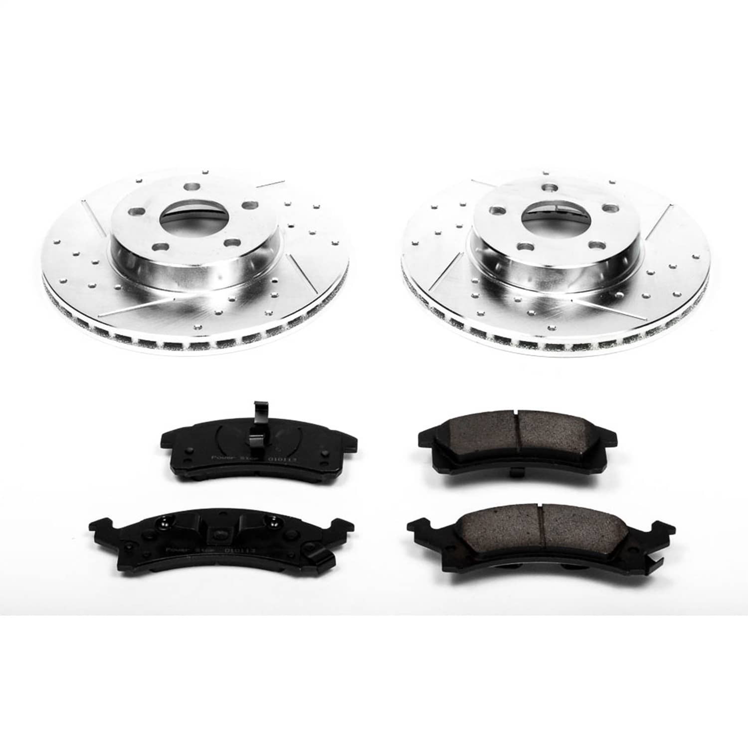 Power Stop - K3156 - Front - Disc Brake Pad and Rotor Kit
