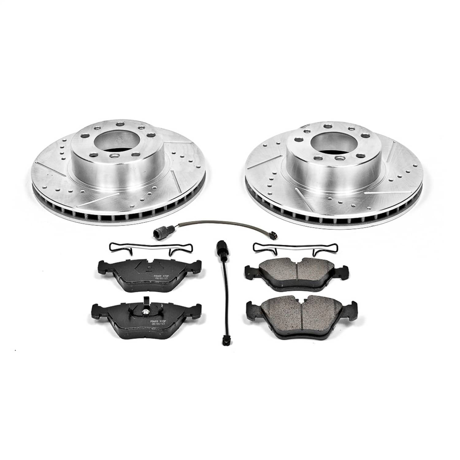 Power Stop - K379 - Front - Disc Brake Pad and Rotor Kit