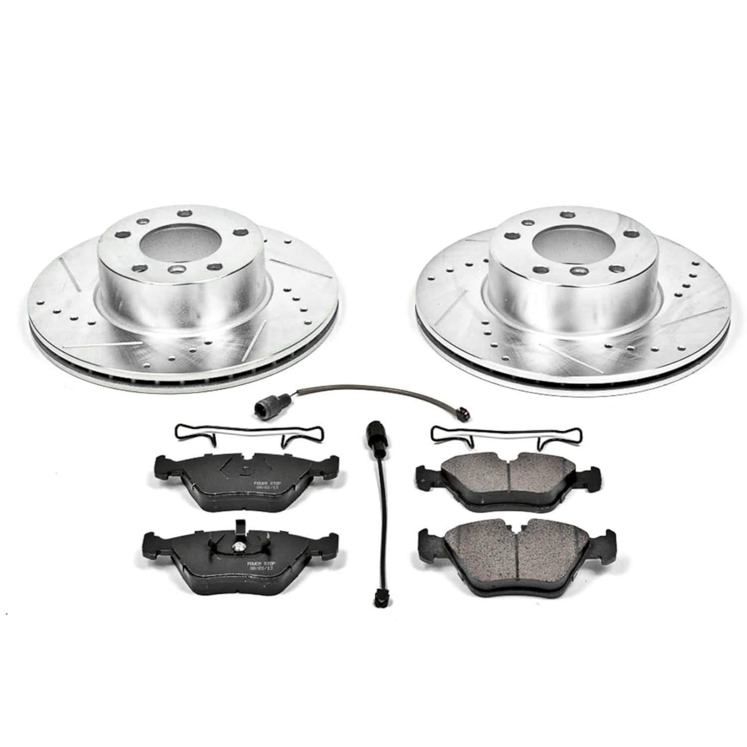 Power Stop - K390 - Front - Disc Brake Pad and Rotor Kit