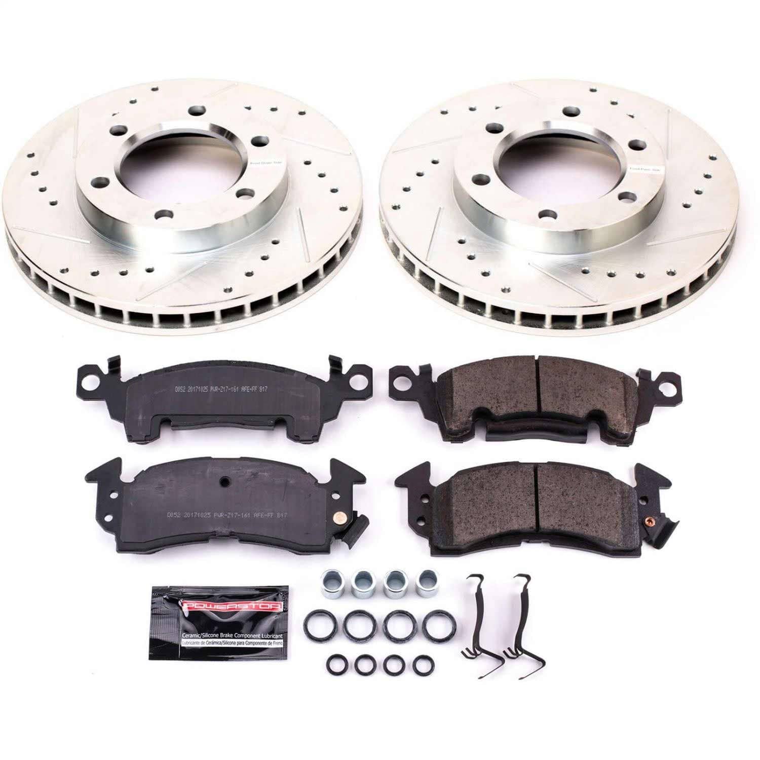Power Stop - K4537 - Front - Disc Brake Pad and Rotor Kit