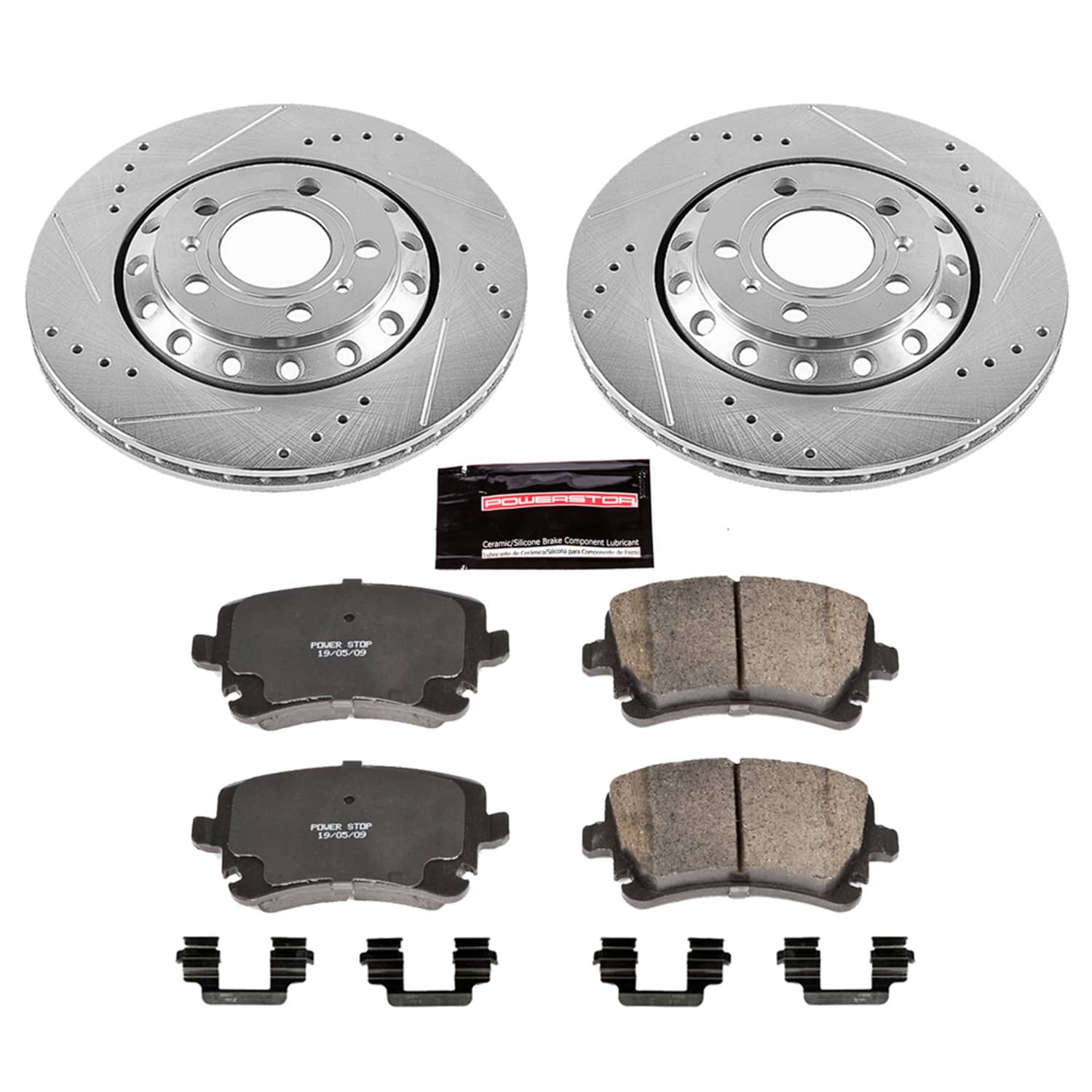 Power Stop - K4562 - Rear - Disc Brake Pad and Rotor Kit