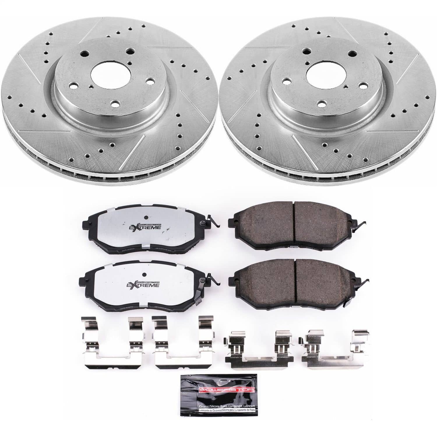 Power Stop - K4603-26 - Front - Disc Brake Pad and Rotor Kit