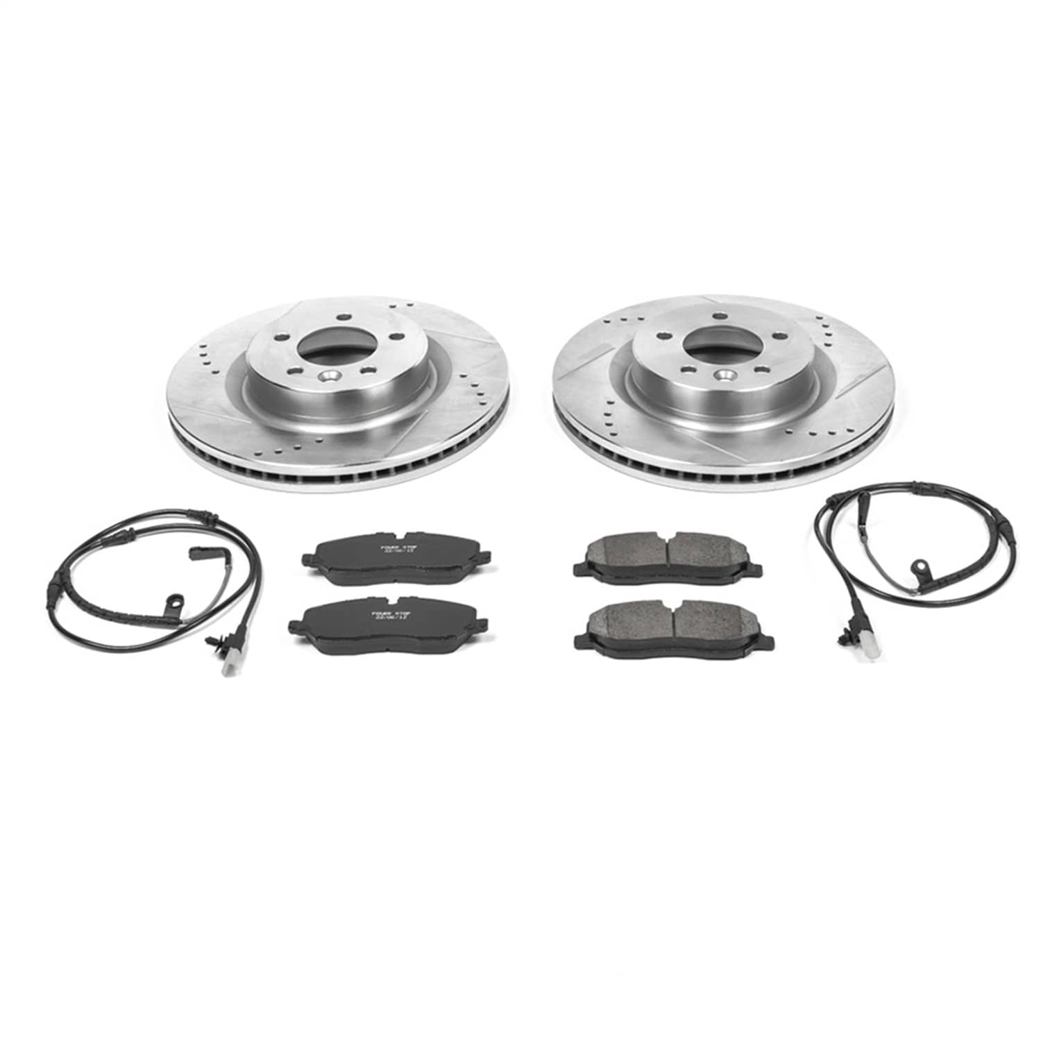 Power Stop - K4615 - Front - Disc Brake Pad and Rotor Kit