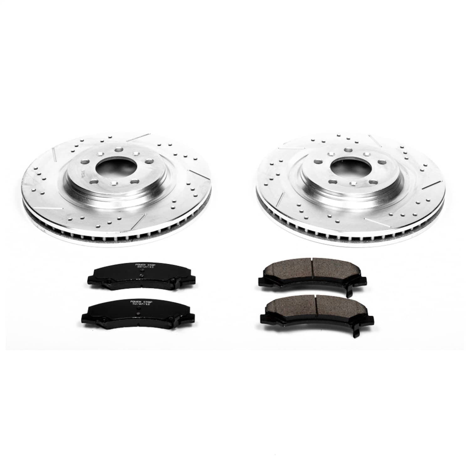Power Stop - K4654 - Front - Disc Brake Pad and Rotor Kit