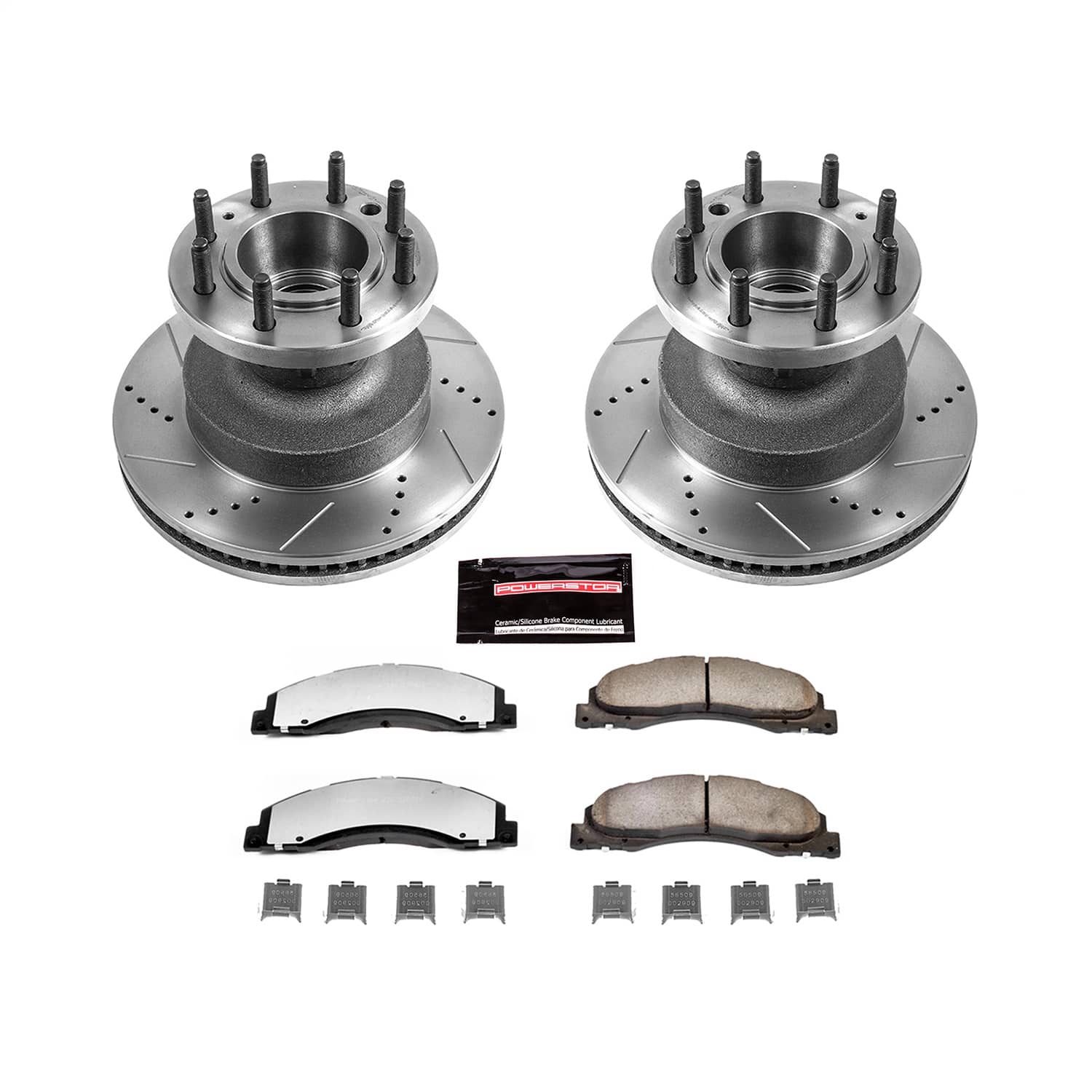 Power Stop - K4717-36 - Front - Disc Brake Pad and Rotor Kit
