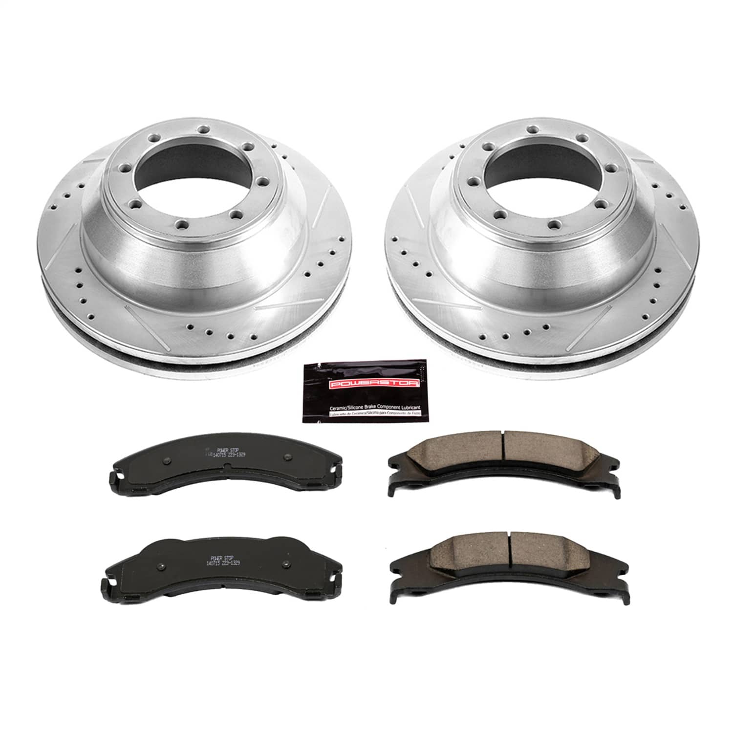 Power Stop - K4719 - Rear - Disc Brake Pad and Rotor Kit