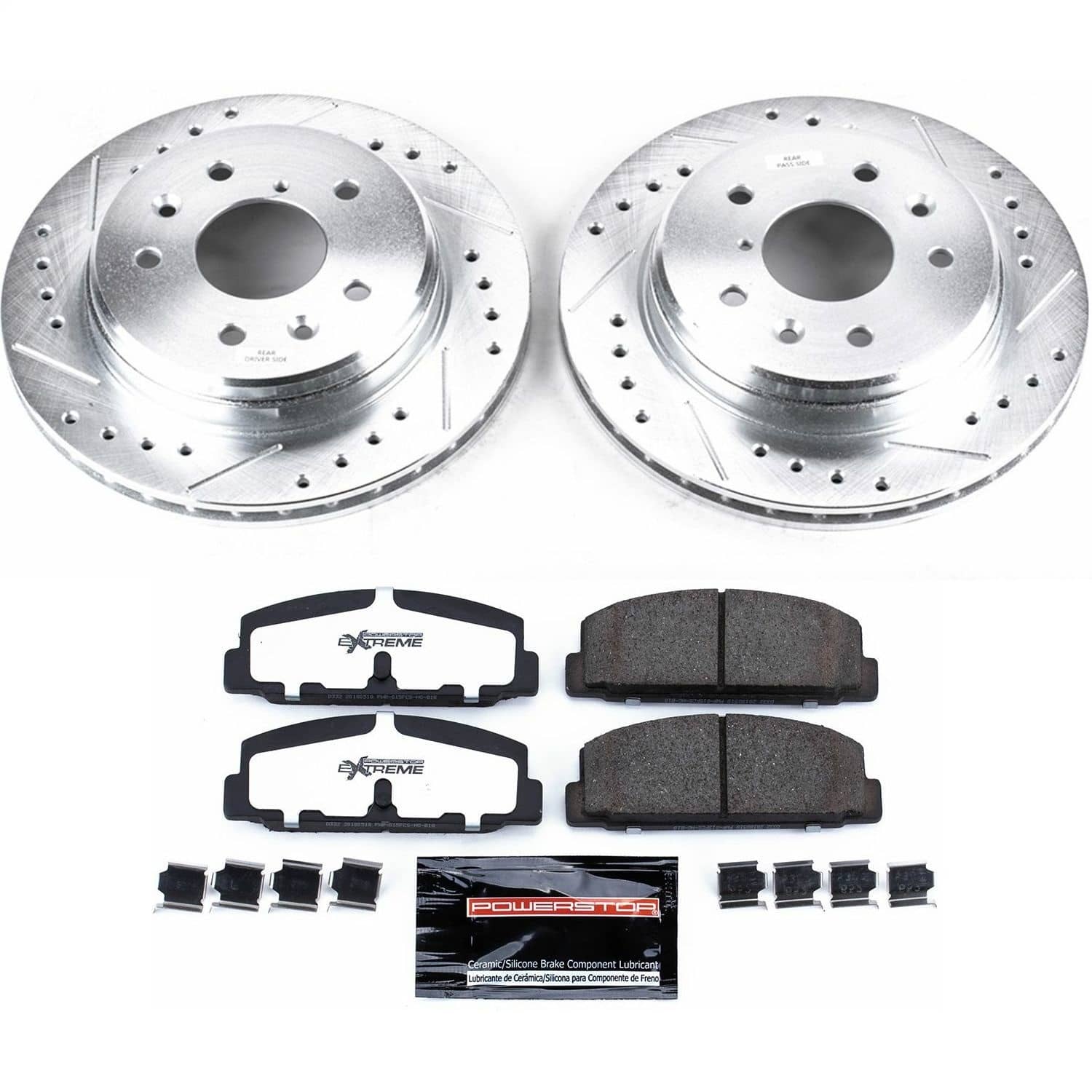 Power Stop - K472-26 - Rear - Disc Brake Pad and Rotor Kit