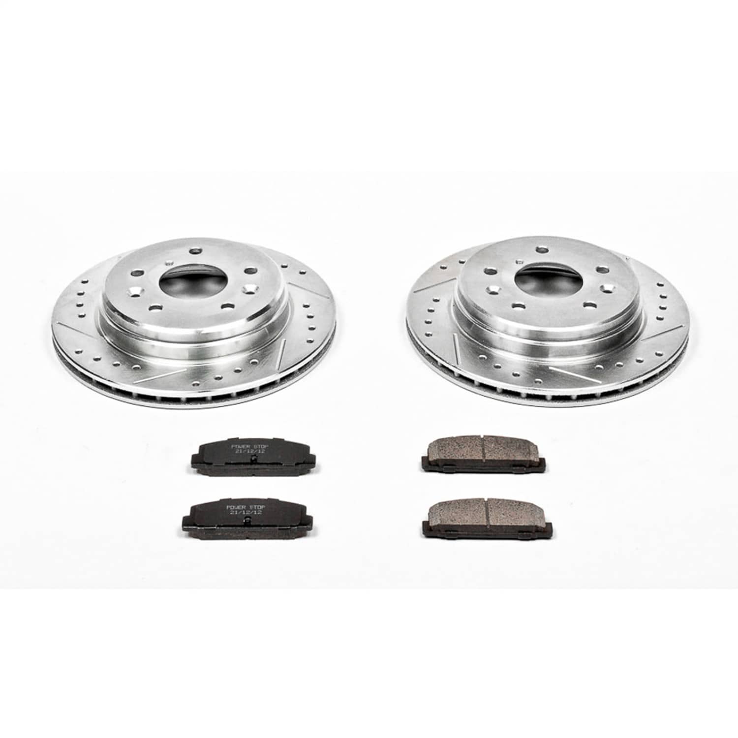 Power Stop - K472 - Rear - Disc Brake Pad and Rotor Kit