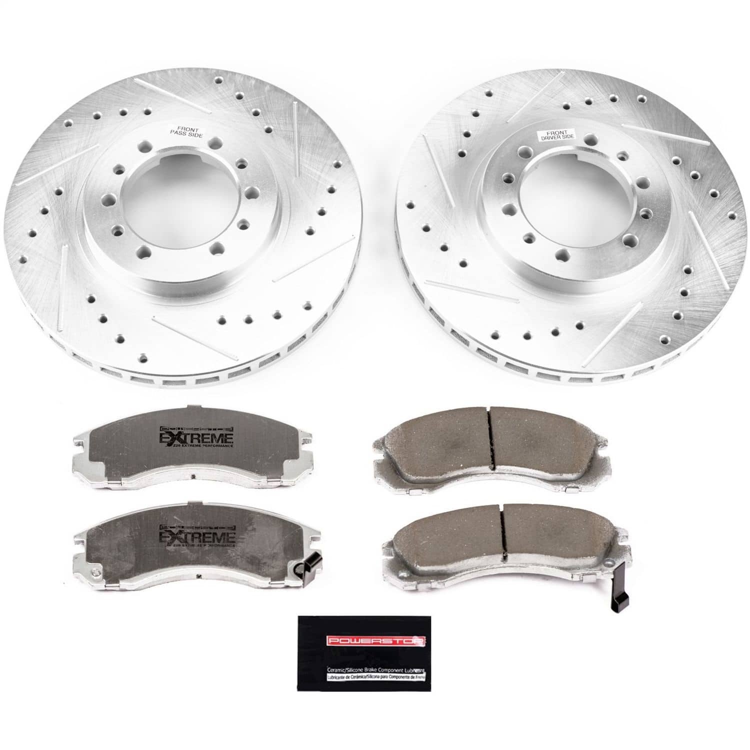 Power Stop - K4981-26 - Front - Disc Brake Pad and Rotor Kit