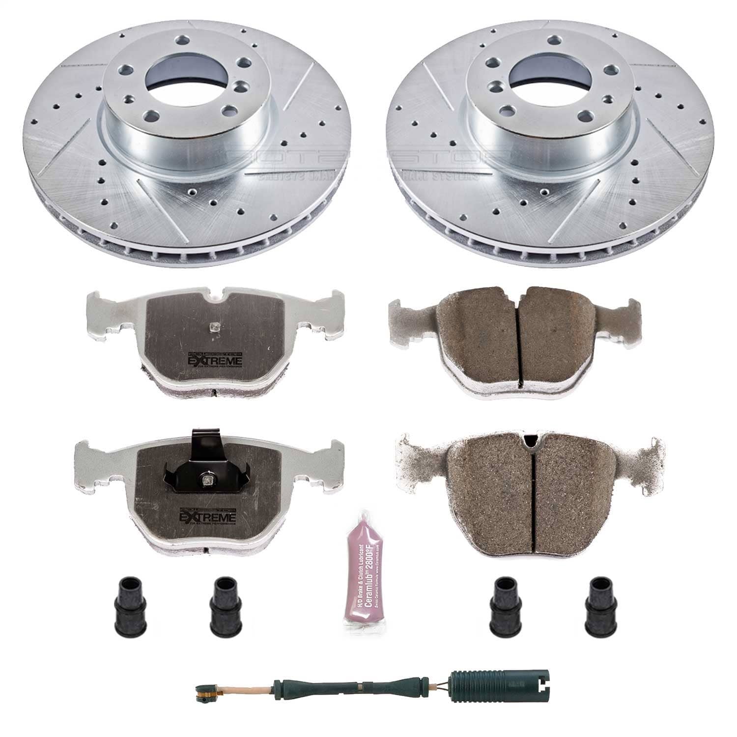 Power Stop - K503-26 - Front - Disc Brake Pad and Rotor Kit