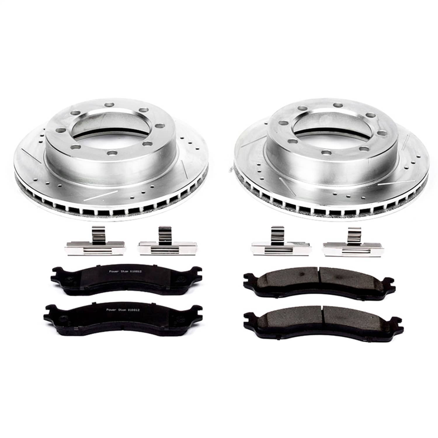 Power Stop - K5089 - Front - Disc Brake Pad and Rotor Kit