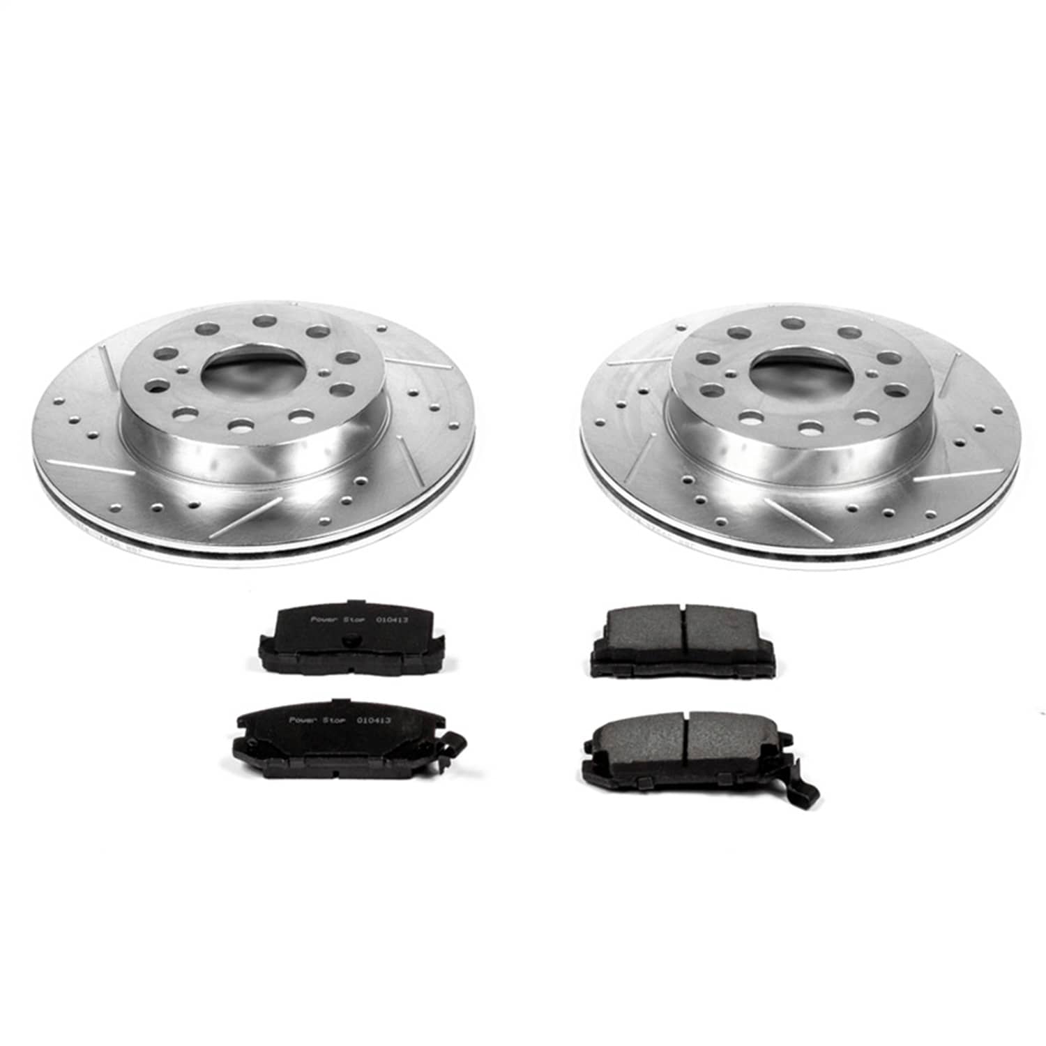 Power Stop - K5092 - Rear - Disc Brake Pad and Rotor Kit