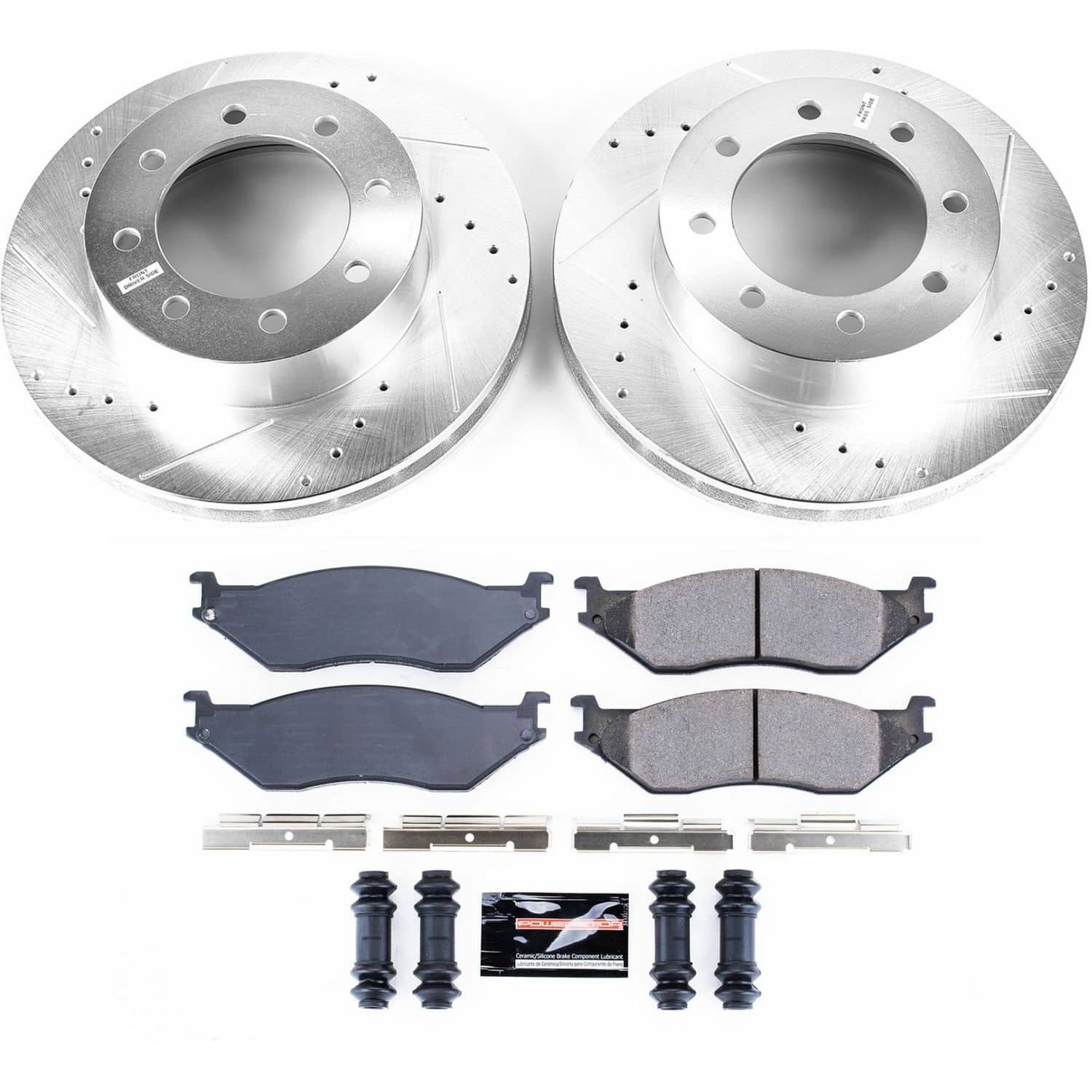 Power Stop - K5185 - Front - Disc Brake Pad and Rotor Kit