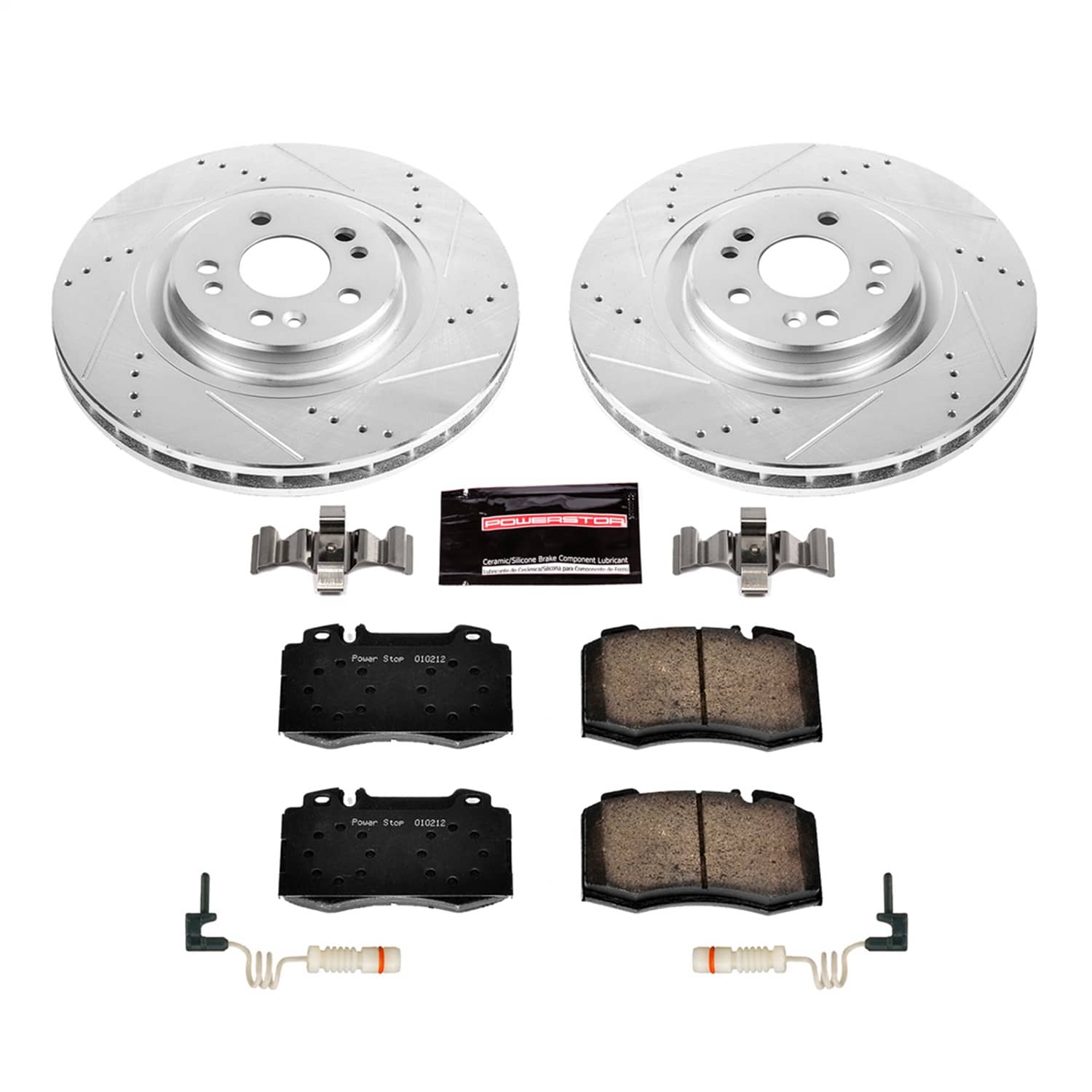 Power Stop - K5236 - Front - Disc Brake Pad and Rotor Kit
