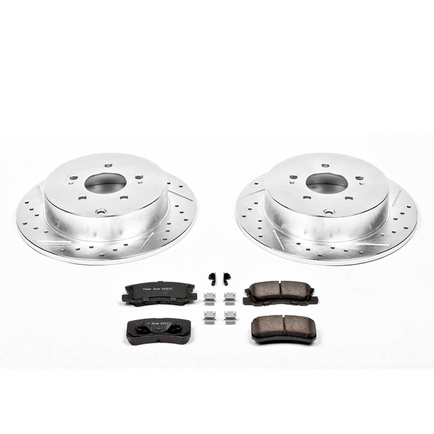 Power Stop - K5260 - Rear - Disc Brake Pad and Rotor Kit