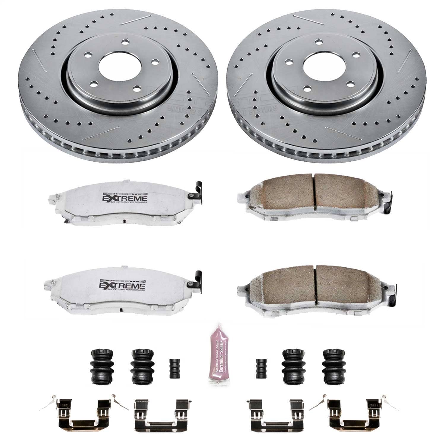 Power Stop - K5264-26 - Front - Disc Brake Pad and Rotor Kit