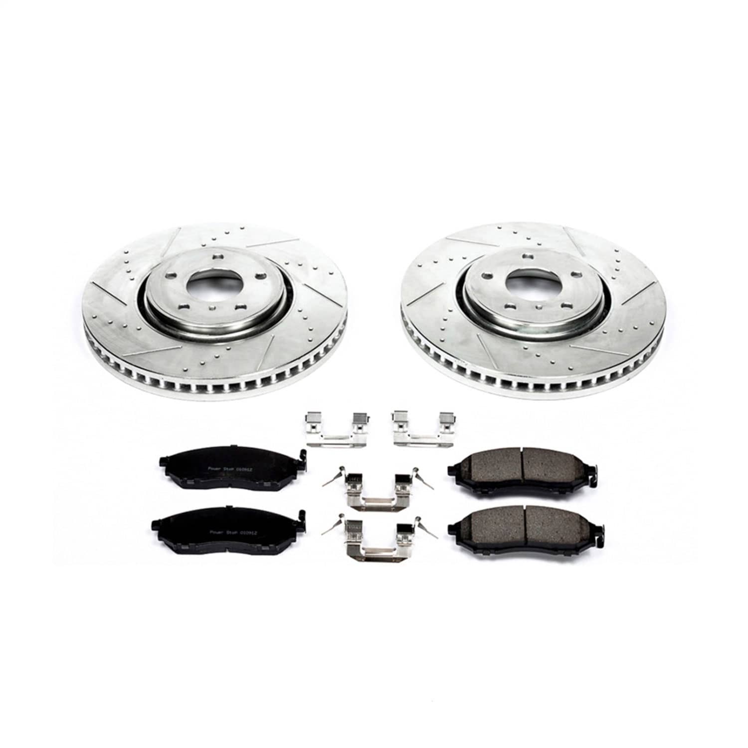Power Stop - K5264 - Front - Disc Brake Pad and Rotor Kit