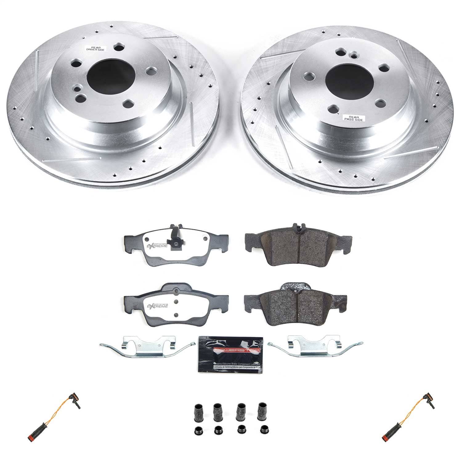 Power Stop - K5322-26 - Rear - Disc Brake Caliper Set