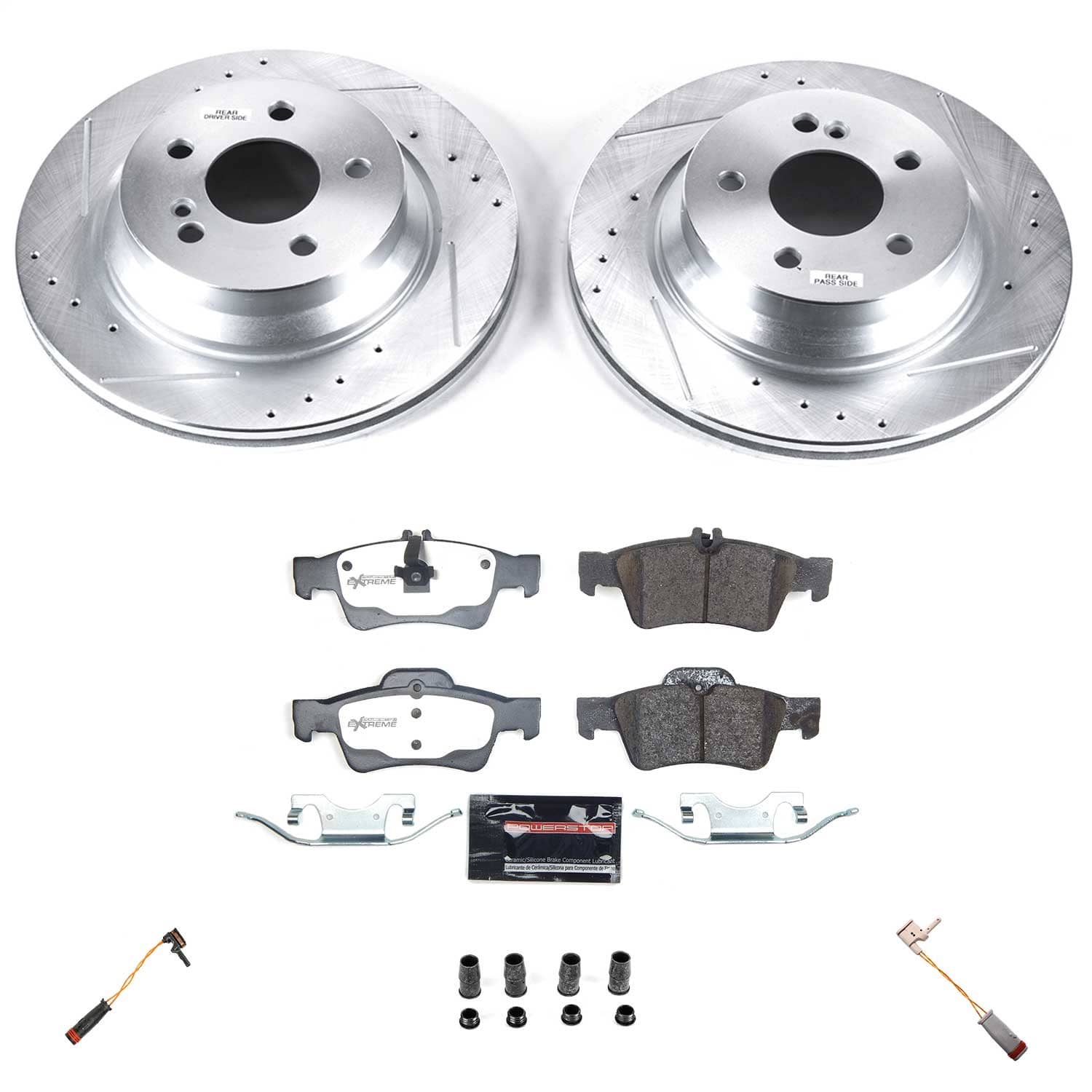 Power Stop - K5323-26 - Rear - Disc Brake Caliper Set
