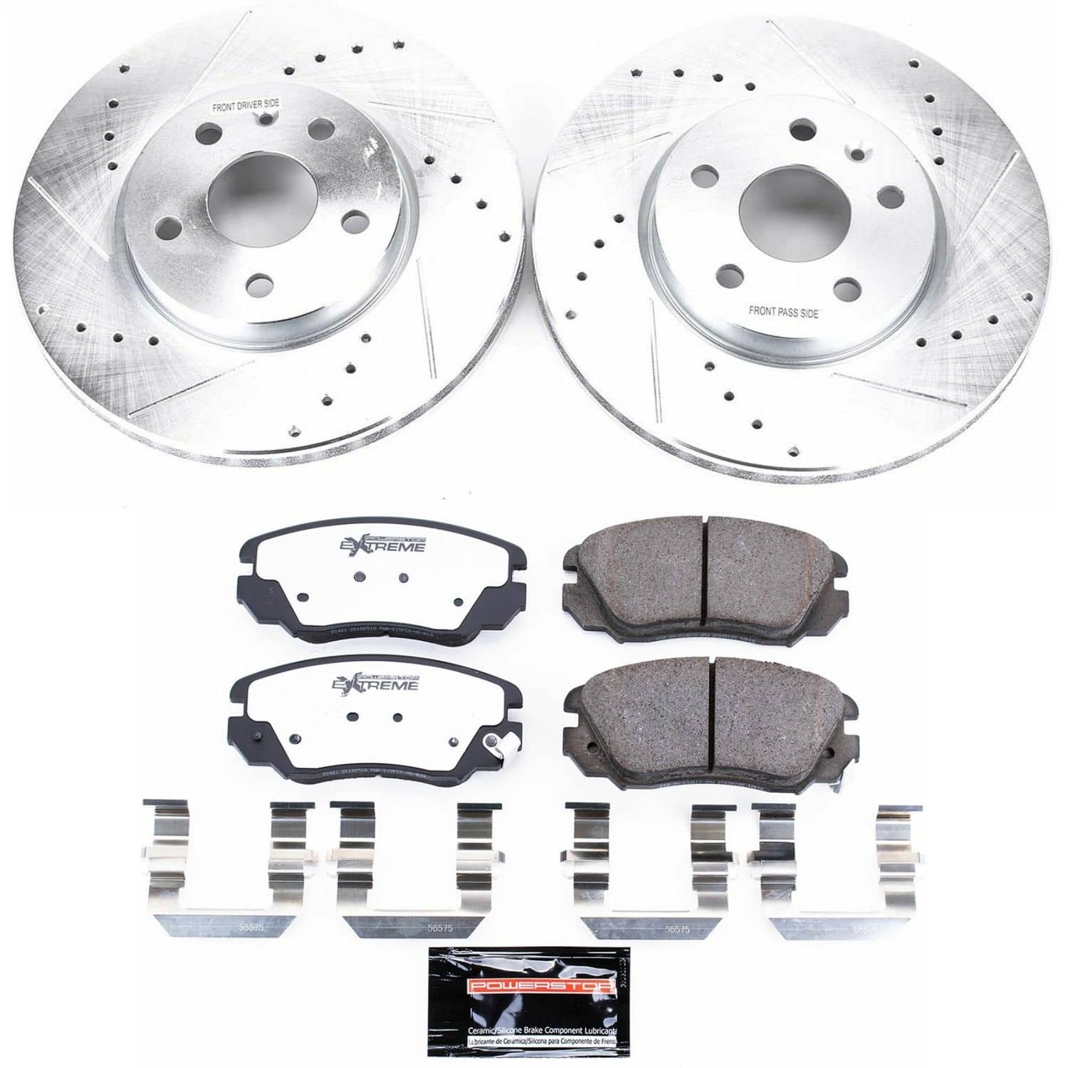 Power Stop - K5334-26 - Front - Disc Brake Pad and Rotor Kit